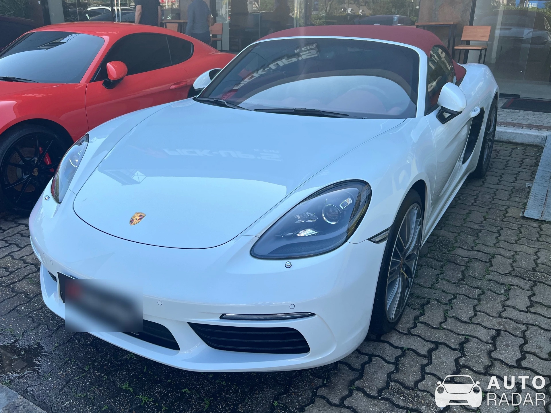Porsche 718 Boxster spotted in Barra da Tijuca, Brazil