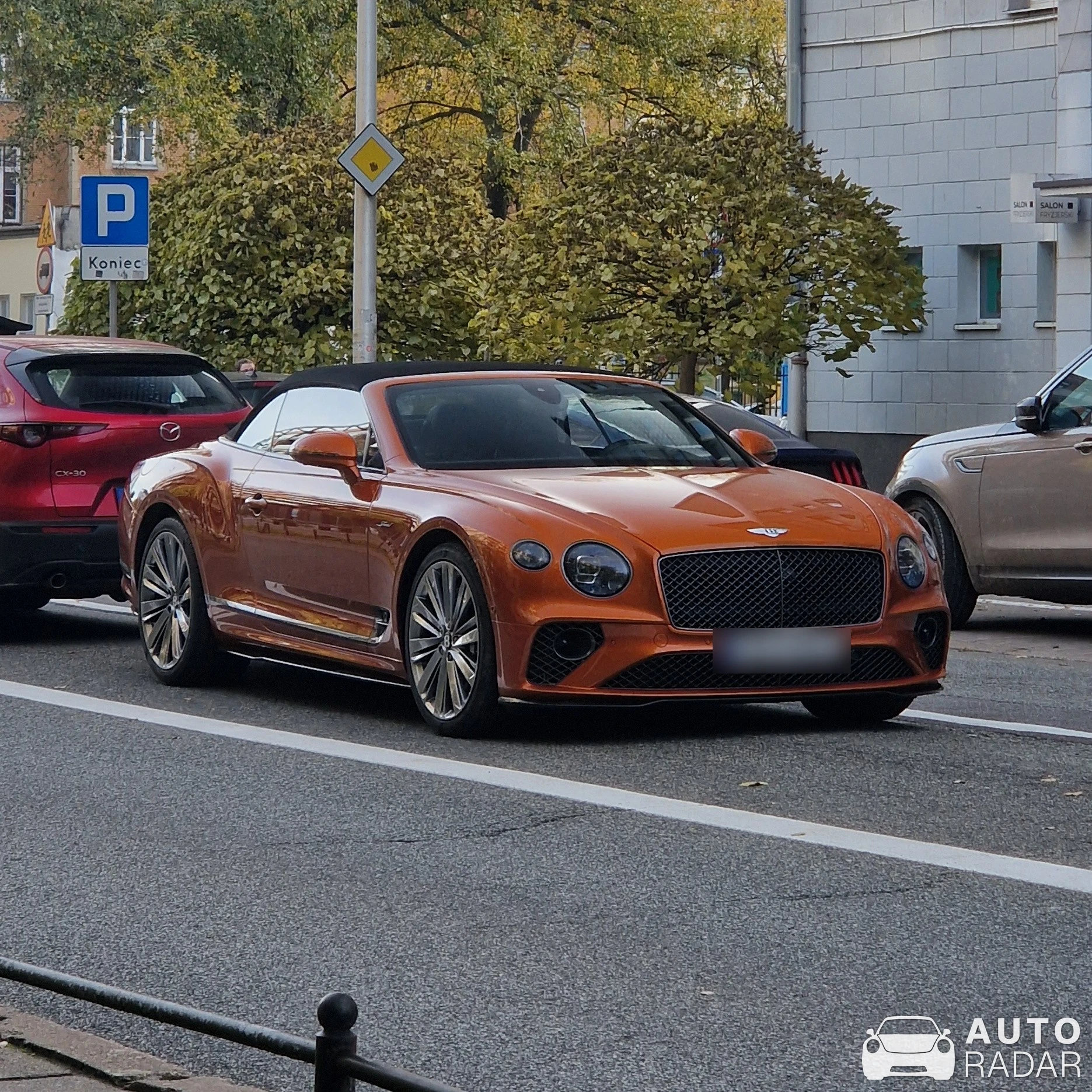 Bentley Continental GTC Speed 2021 spotted in Warszawa