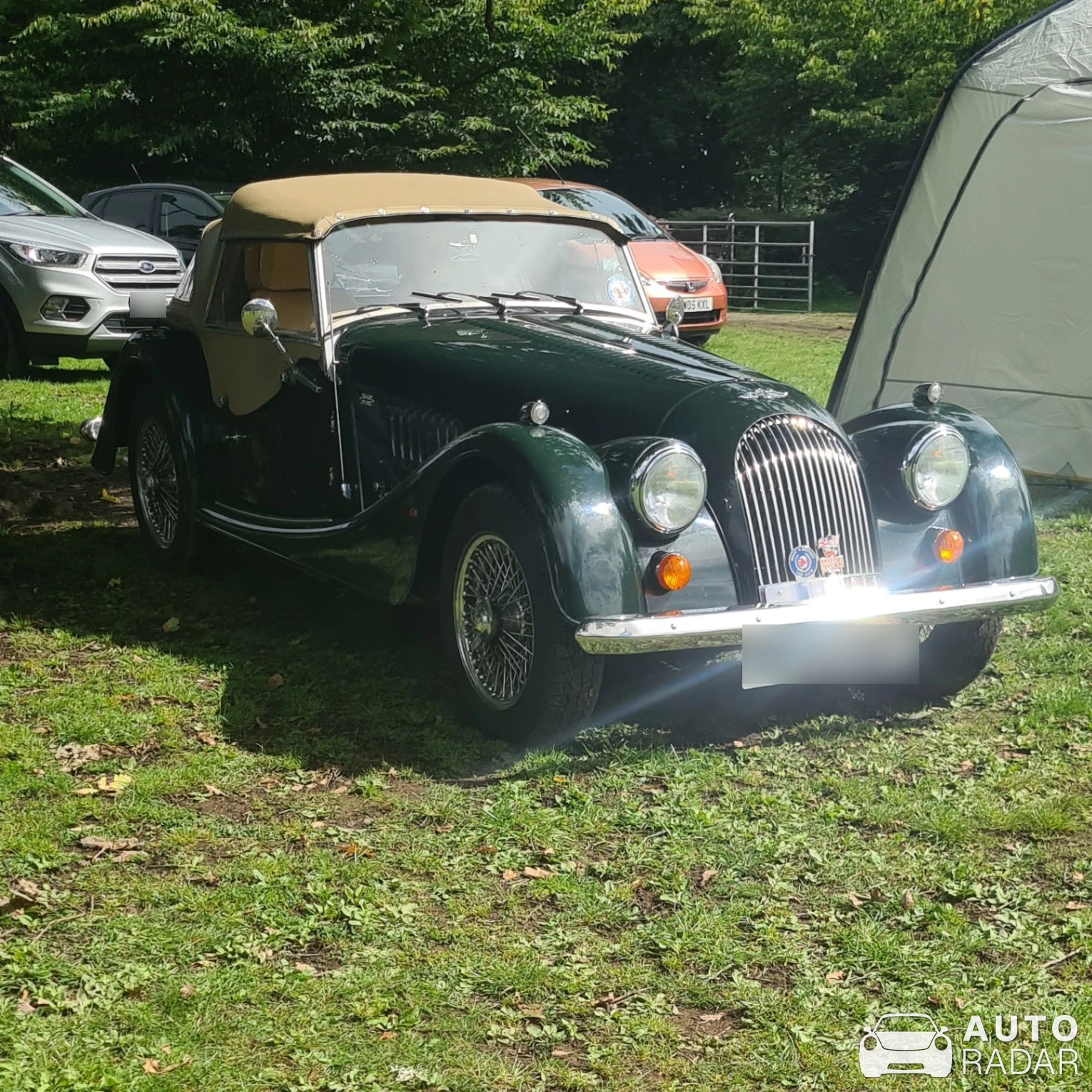 Morgan Plus 4 spotted in Betws-y-Coed, United Kingdom