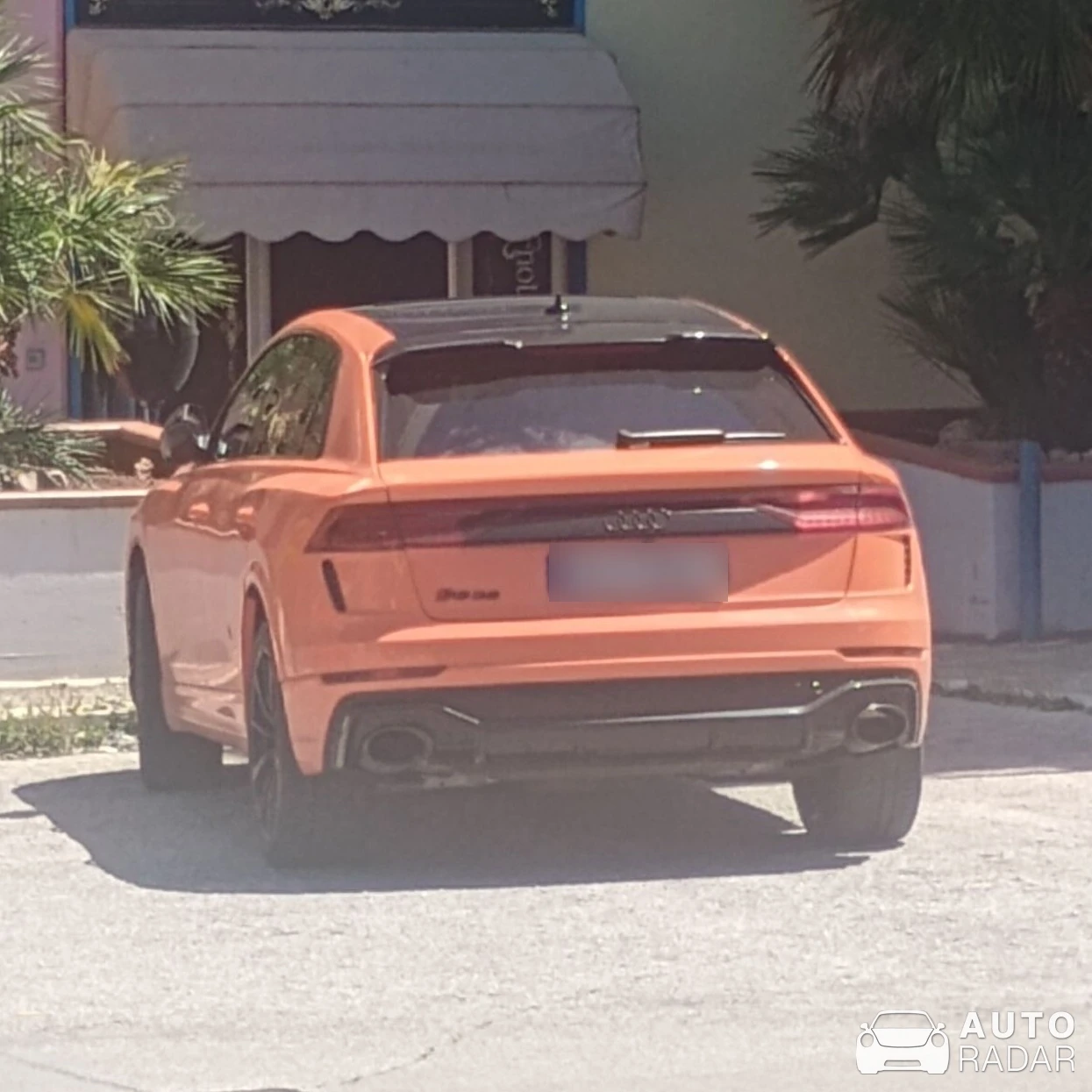 Audi RS Q8 spotted in Bari