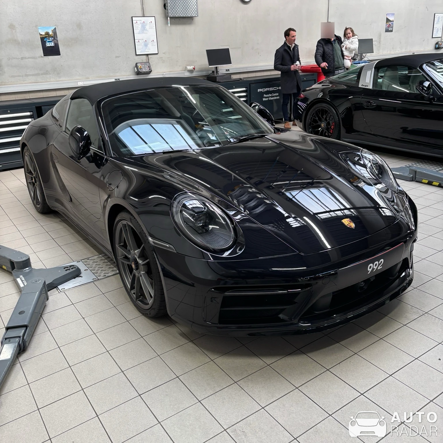 Porsche 992 Targa 4 MkI spotted in Ingelmunster