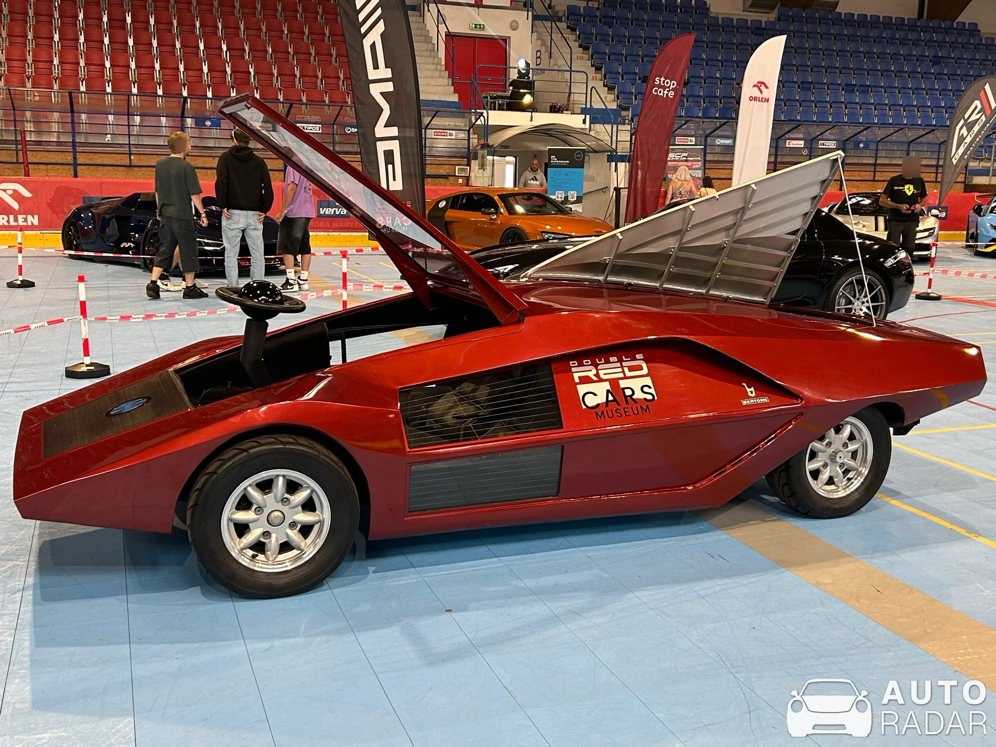 Lancia Stratos HF Zero spotted in Brezno