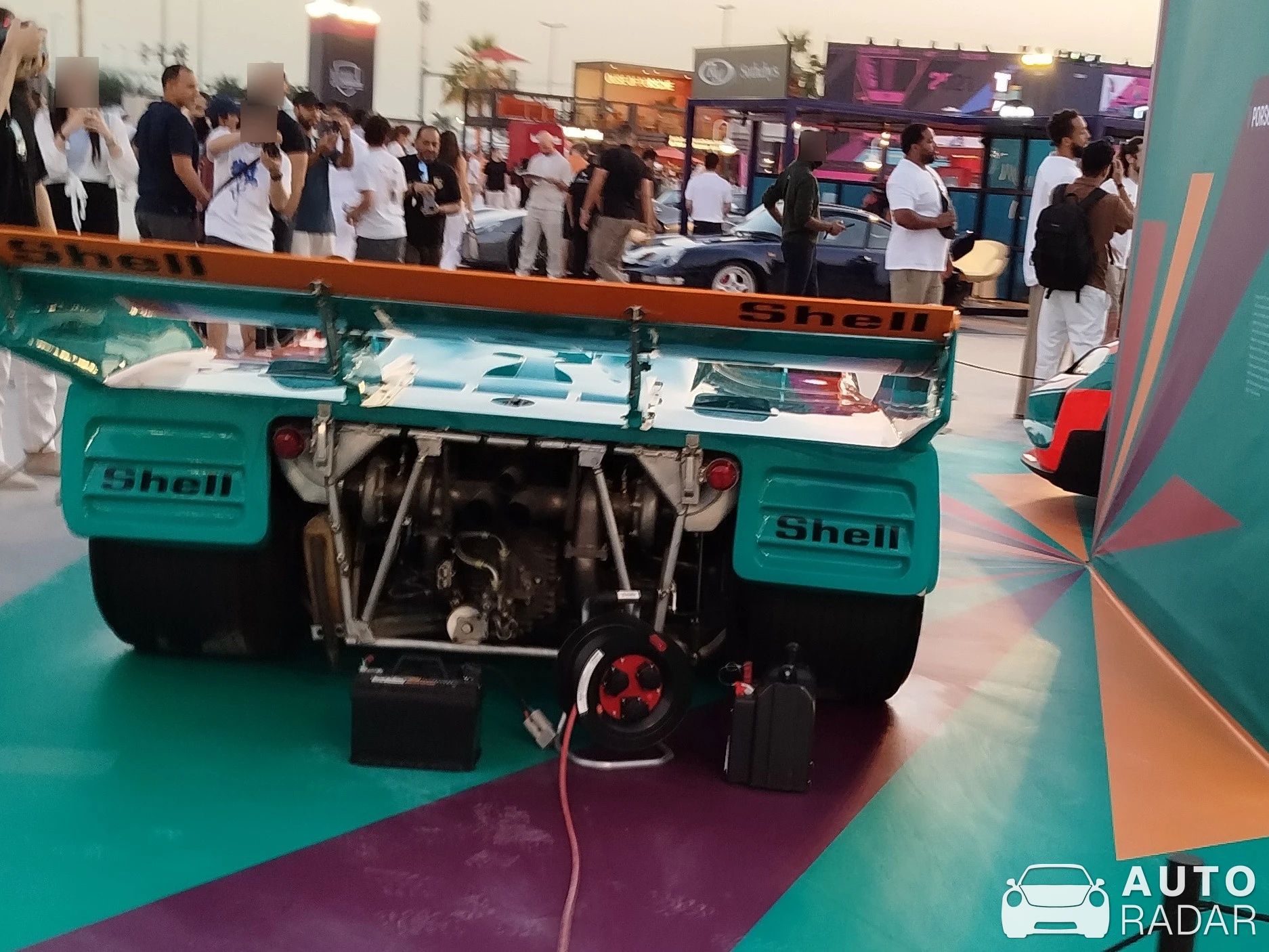 Porsche 917/30 Spyder spotted in Dubai