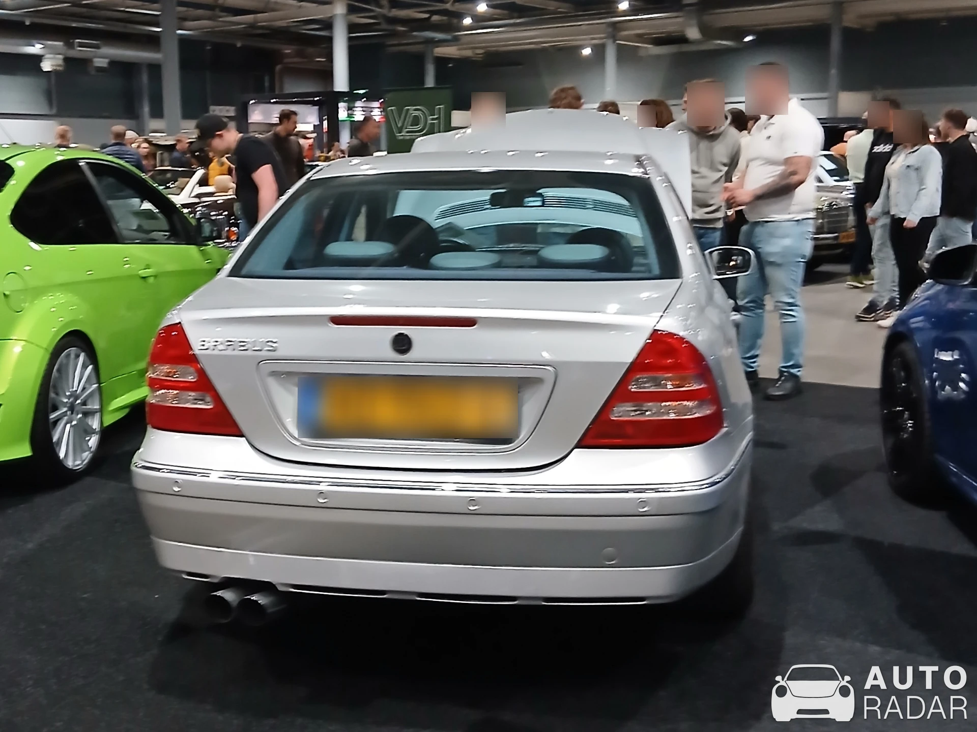 Mercedes-AMG Brabus C 63 S W205 spotted in Utrecht