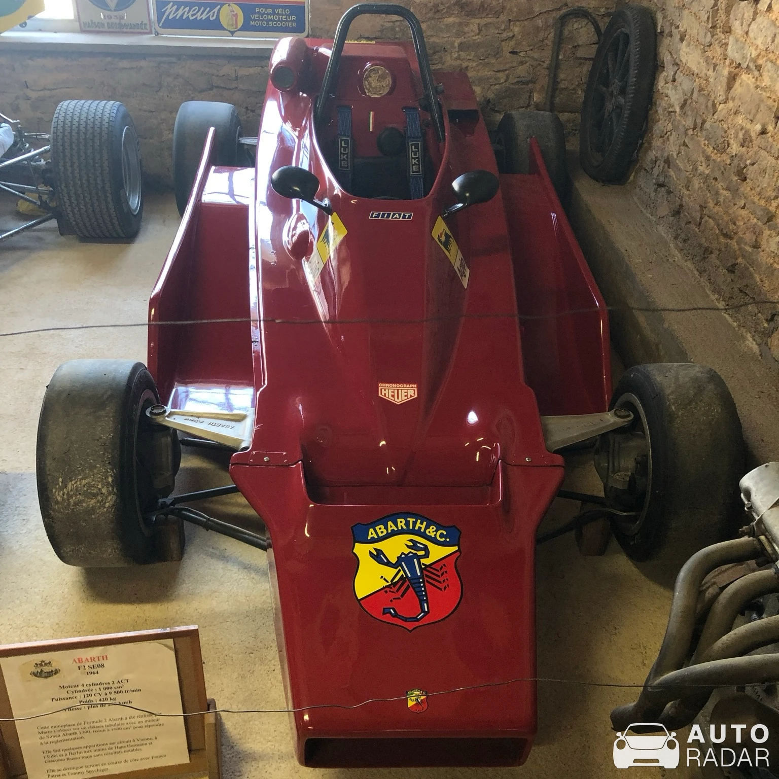 Abarth F2 SE08 spotted in Savigny-lès-Beaune