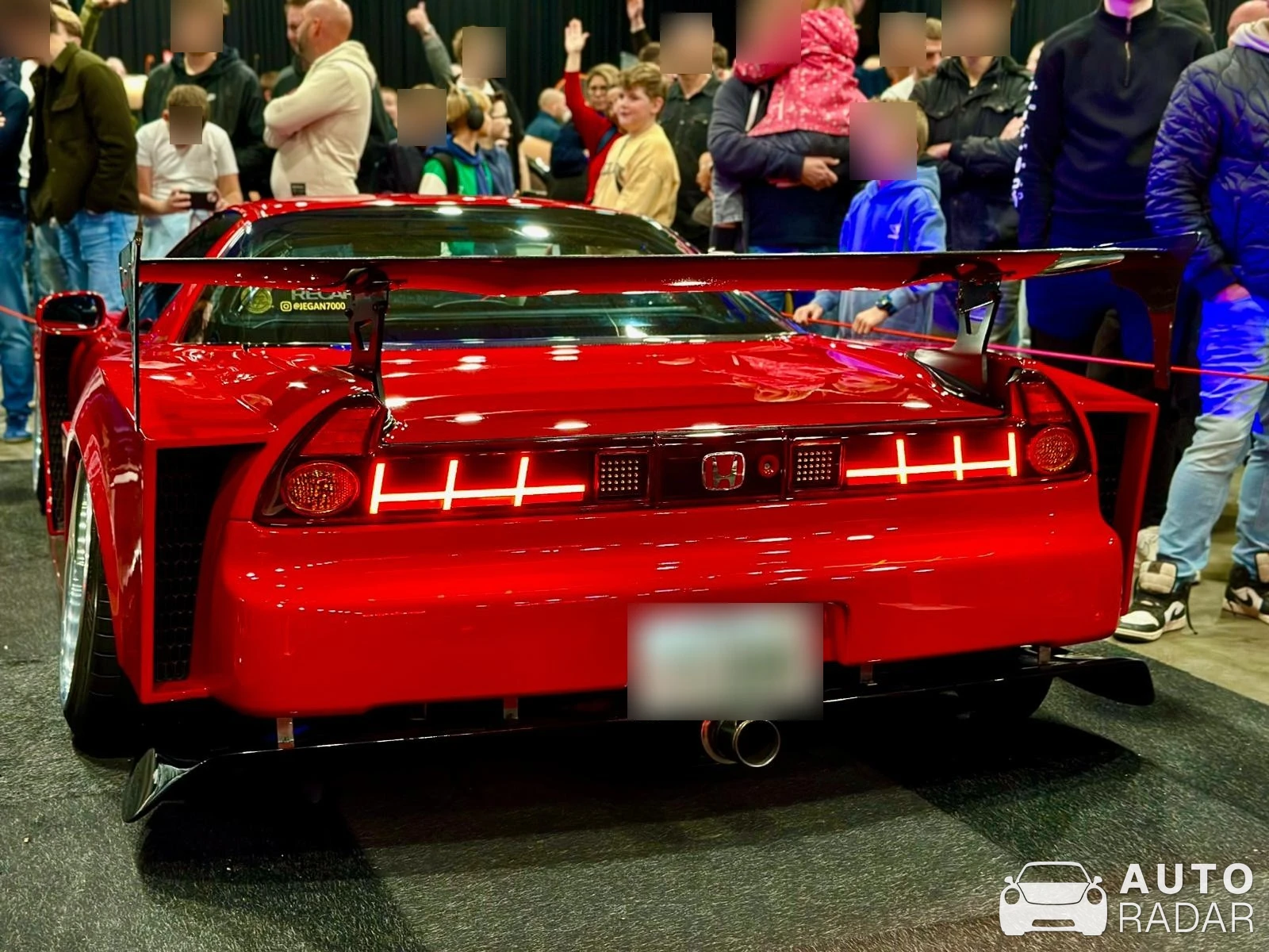 Acura NSX-T SORCERY spotted in Rotterdam