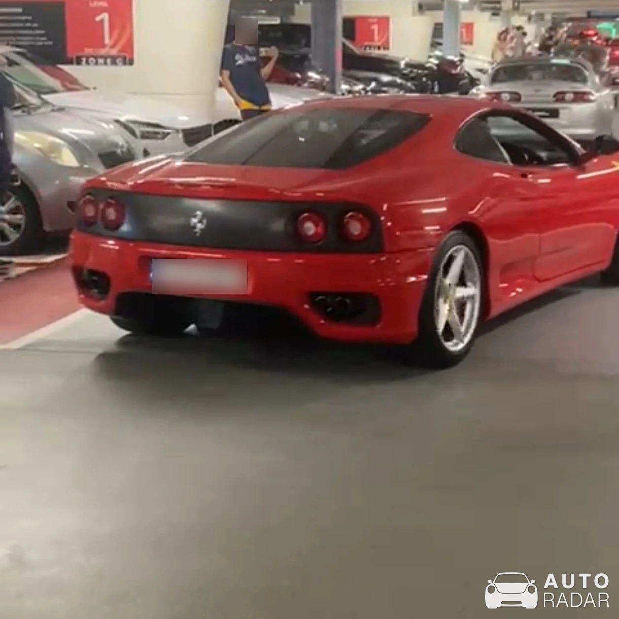 Ferrari 360 Modena spotted in Dublin, Ireland