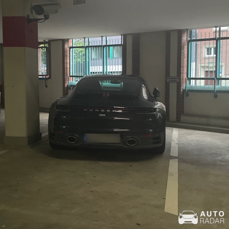Porsche 992 Carrera MkI spotted in Münster