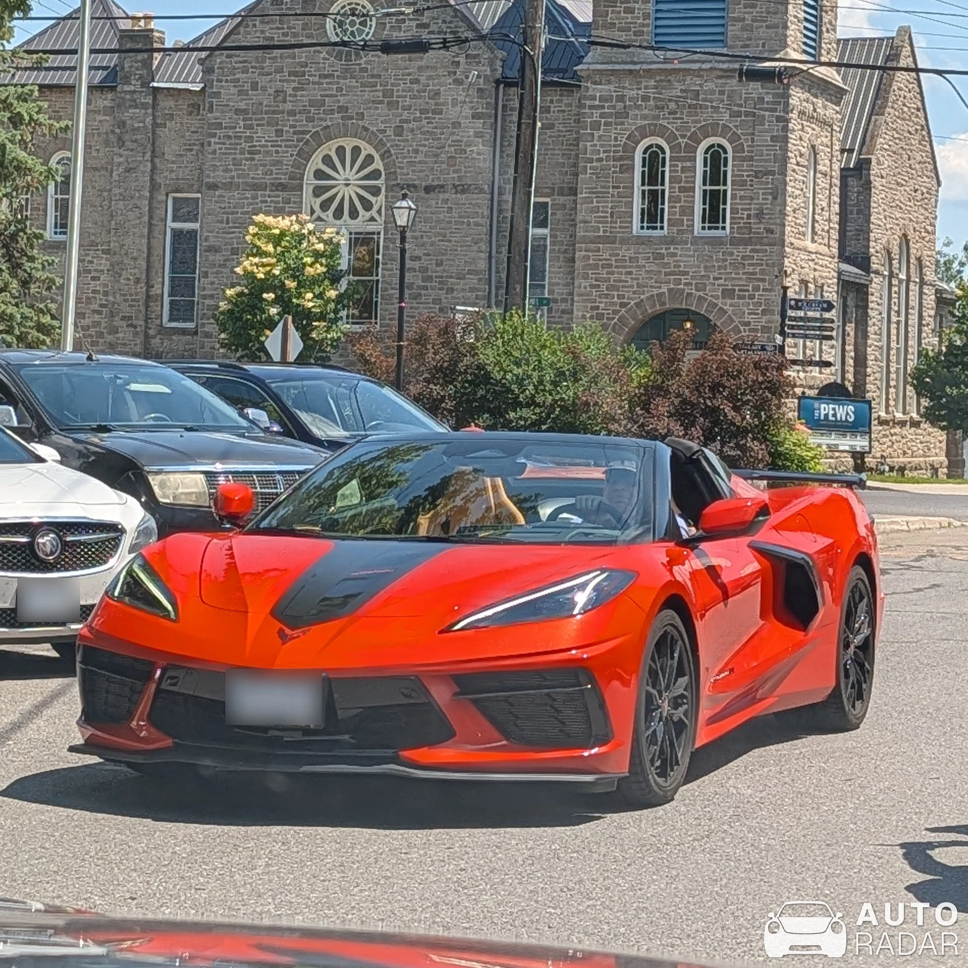 Chevrolet Corvette C8 Stingray R spotted in Merrickville