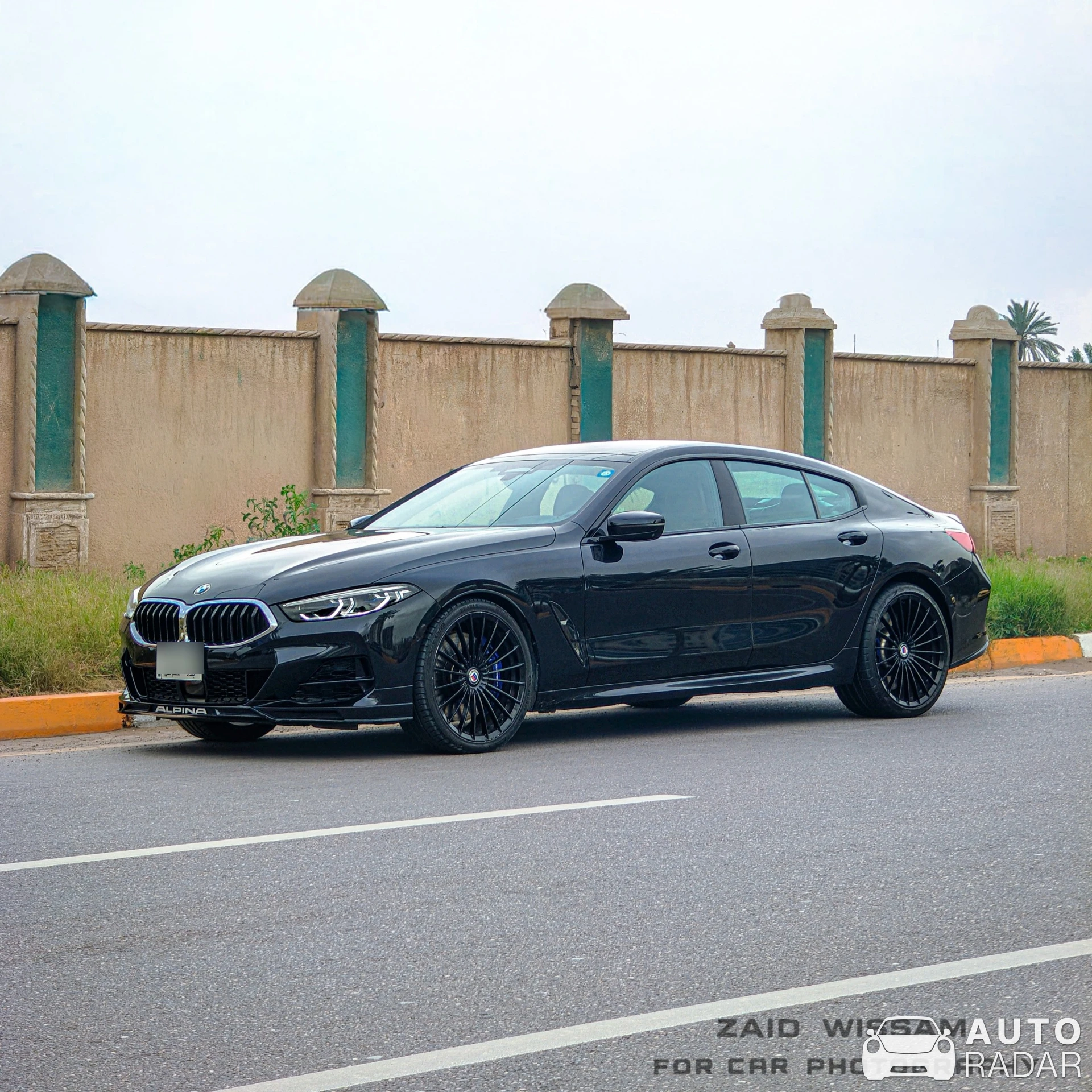 Alpina B8 BiTurbo G15 Gran Coupé spotted in Baghdad