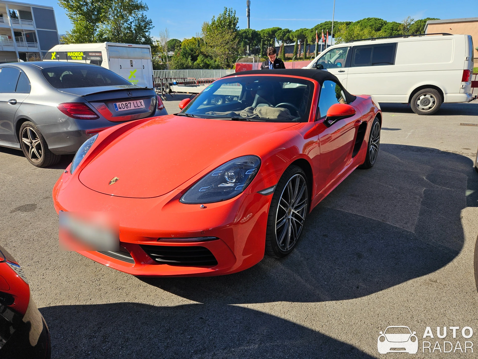 Porsche 718 Boxster S spotted in Montmeló, España
