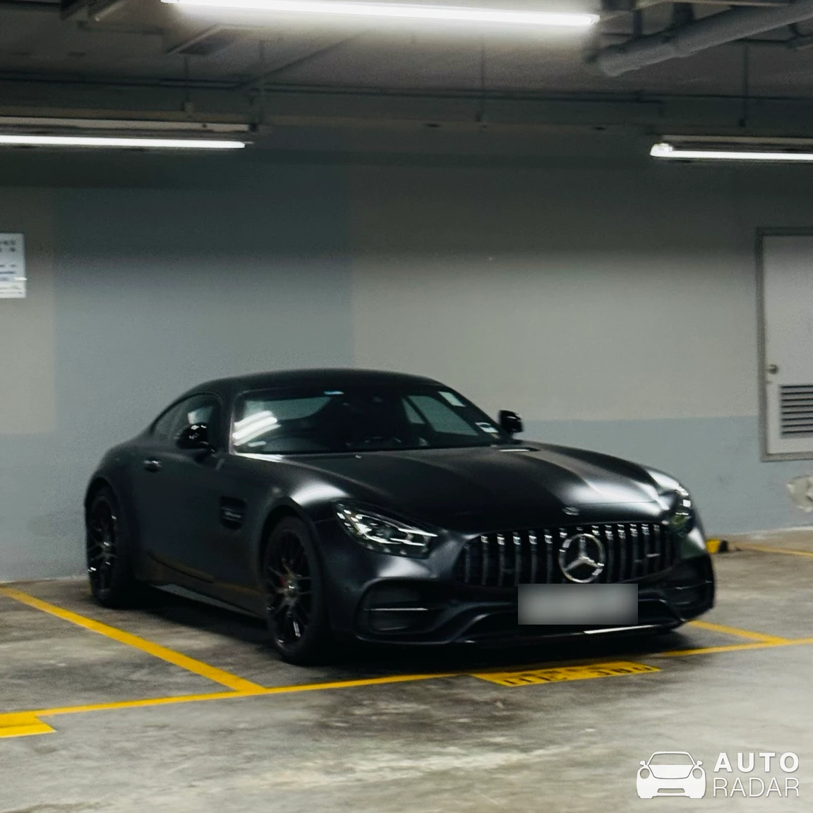 Mercedes-AMG GT C Edition 50 C190 spotted
