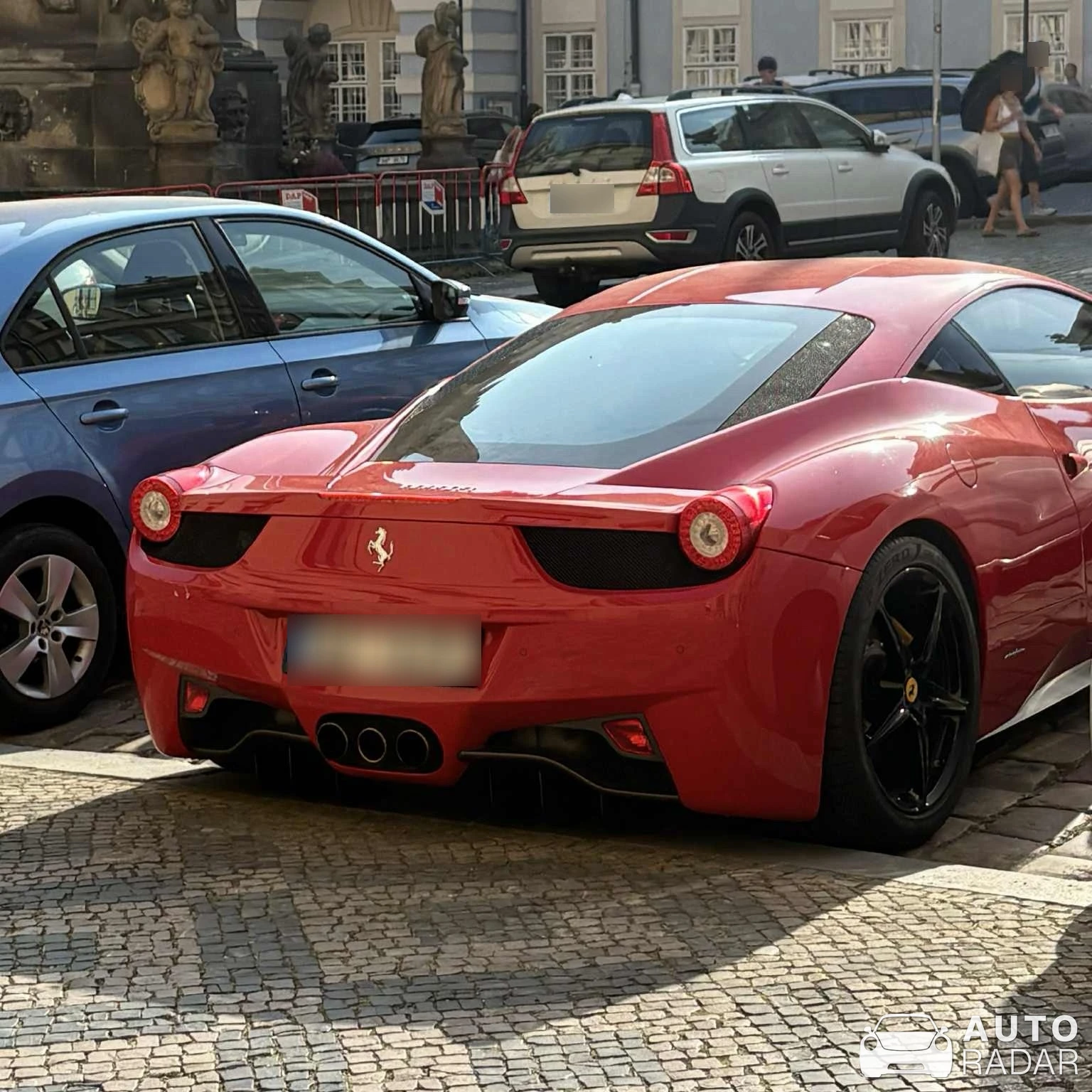 Ferrari 458 Italia spotted in Bartoszyce
