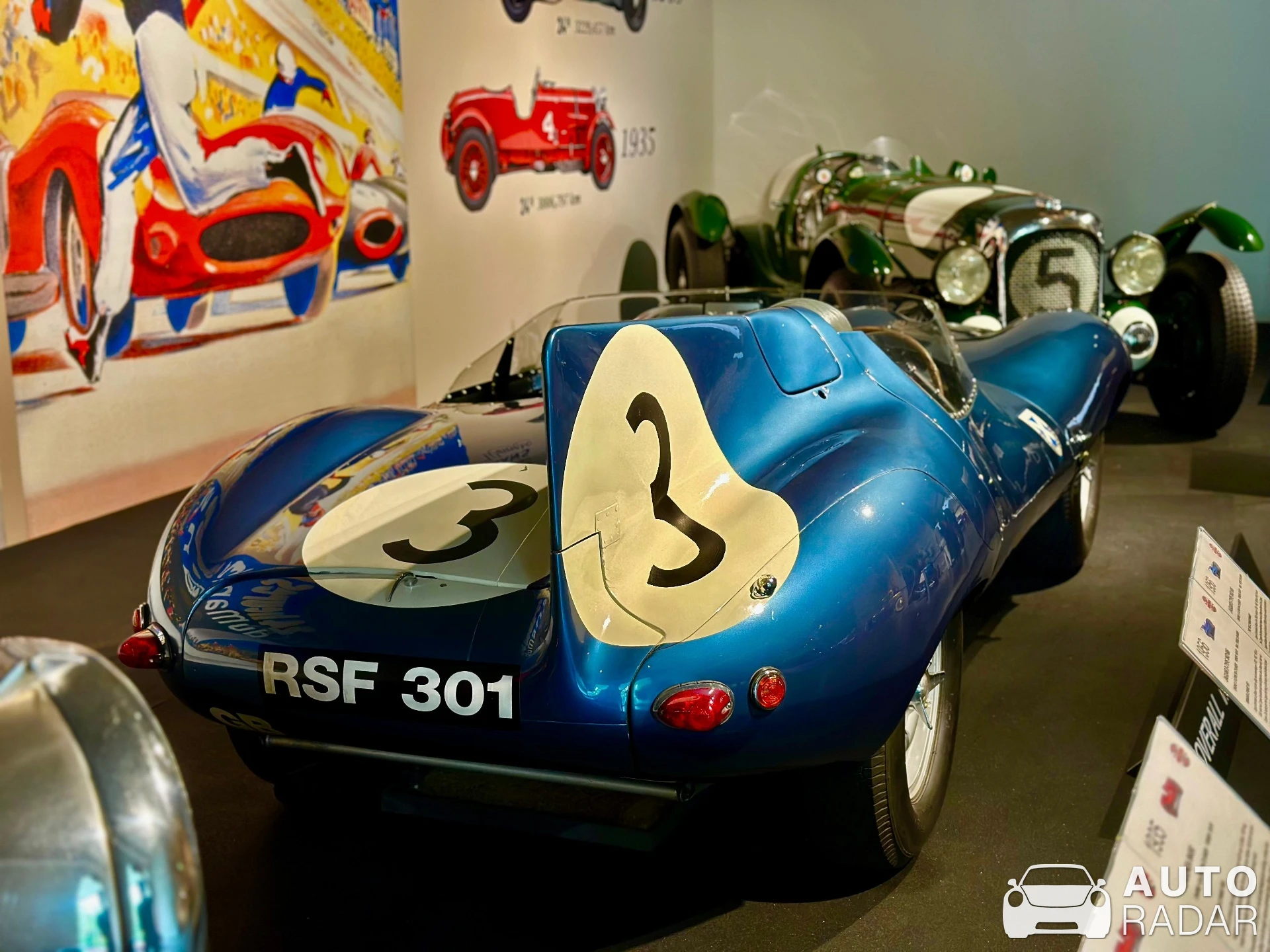 Jaguar D-Type XKD 606 spotted in Den Haag