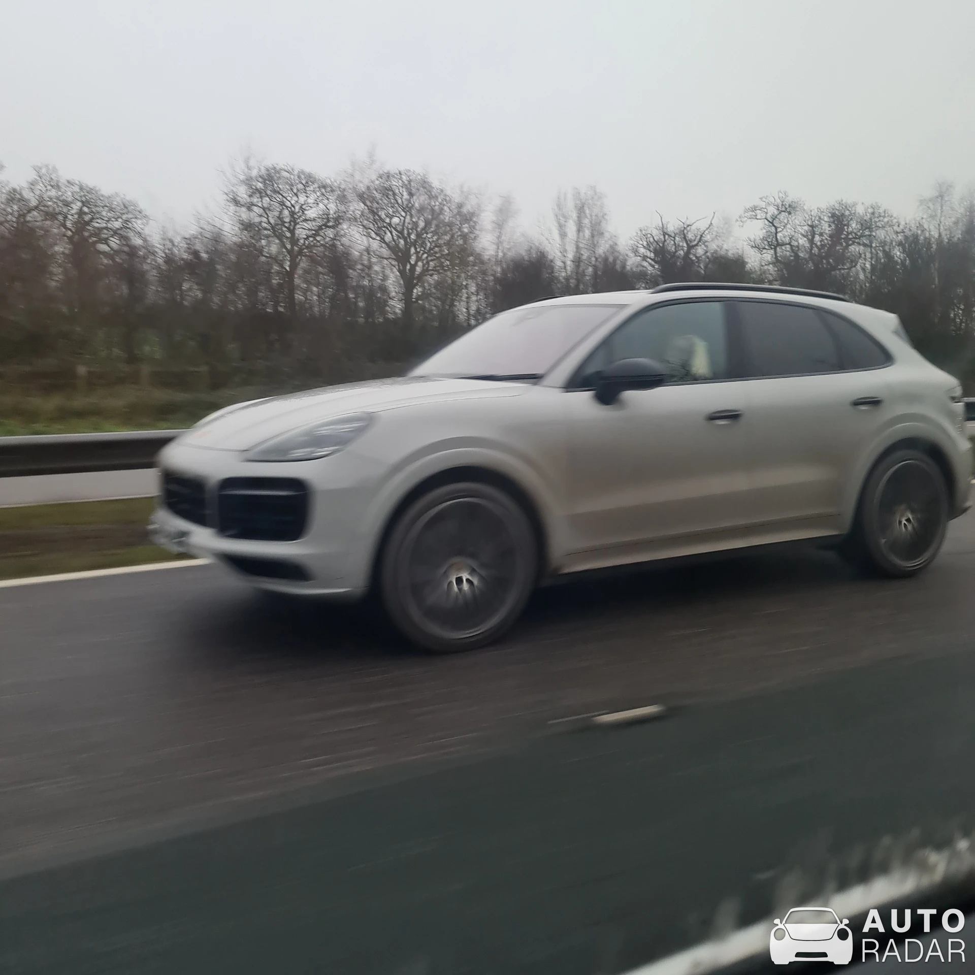 Porsche Cayenne Turbo spotted in Somerset, United Kingdom