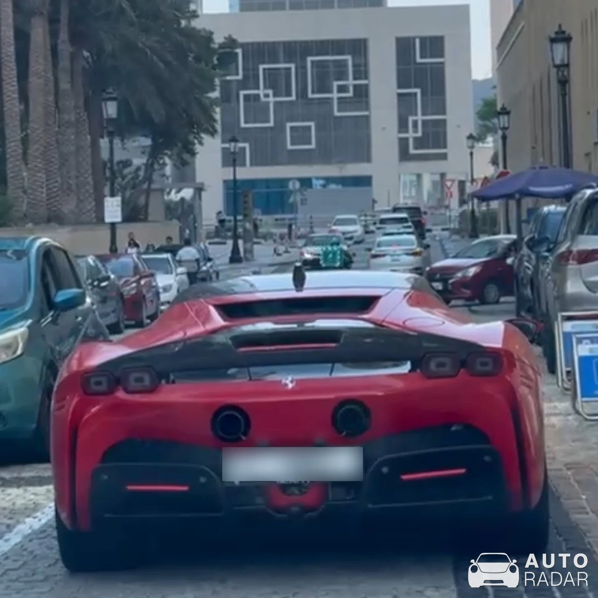 Ferrari SF90 Stradale spotted in Dubai, United Arab Emirates