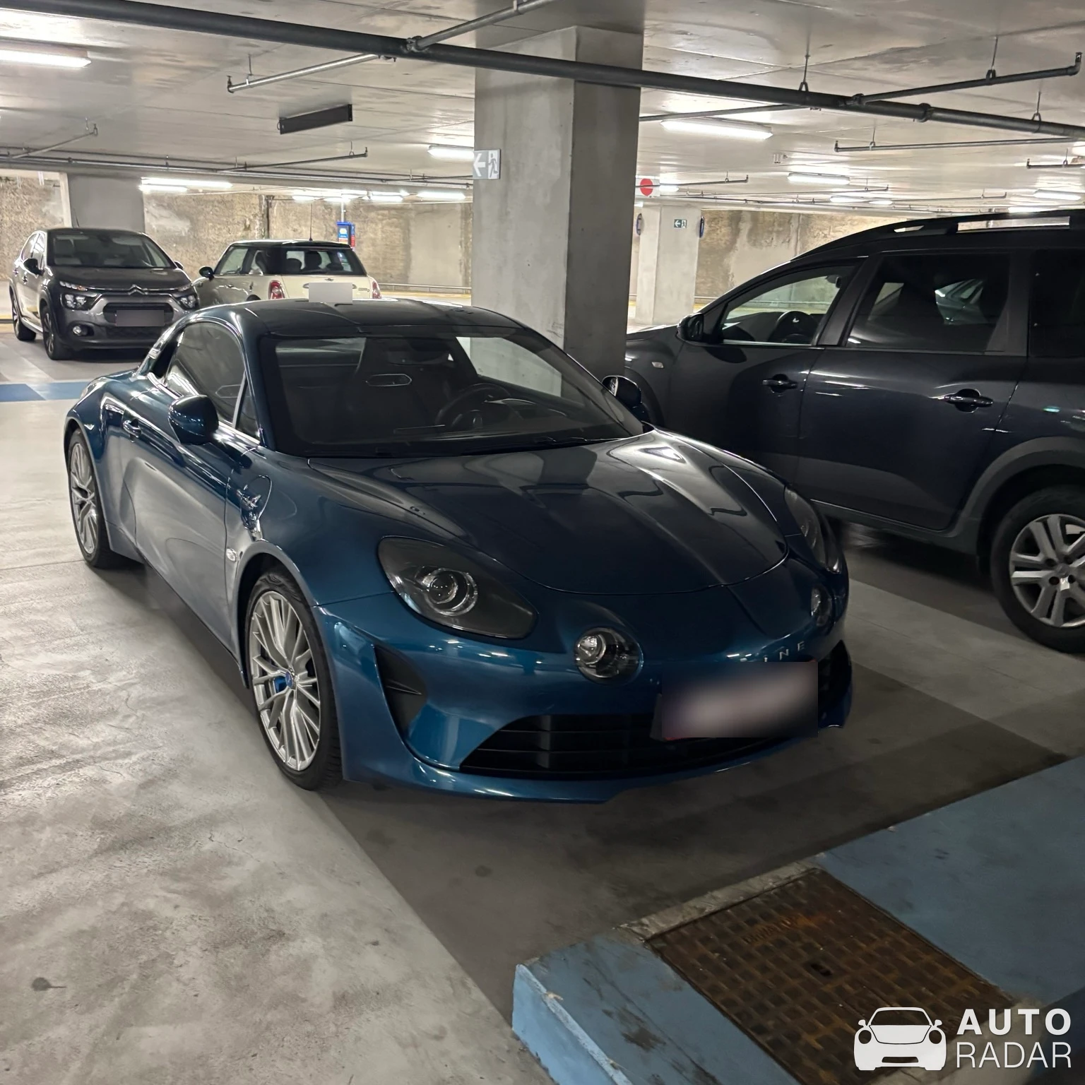 Alpine A110 Légende GT spotted in Kortrijk