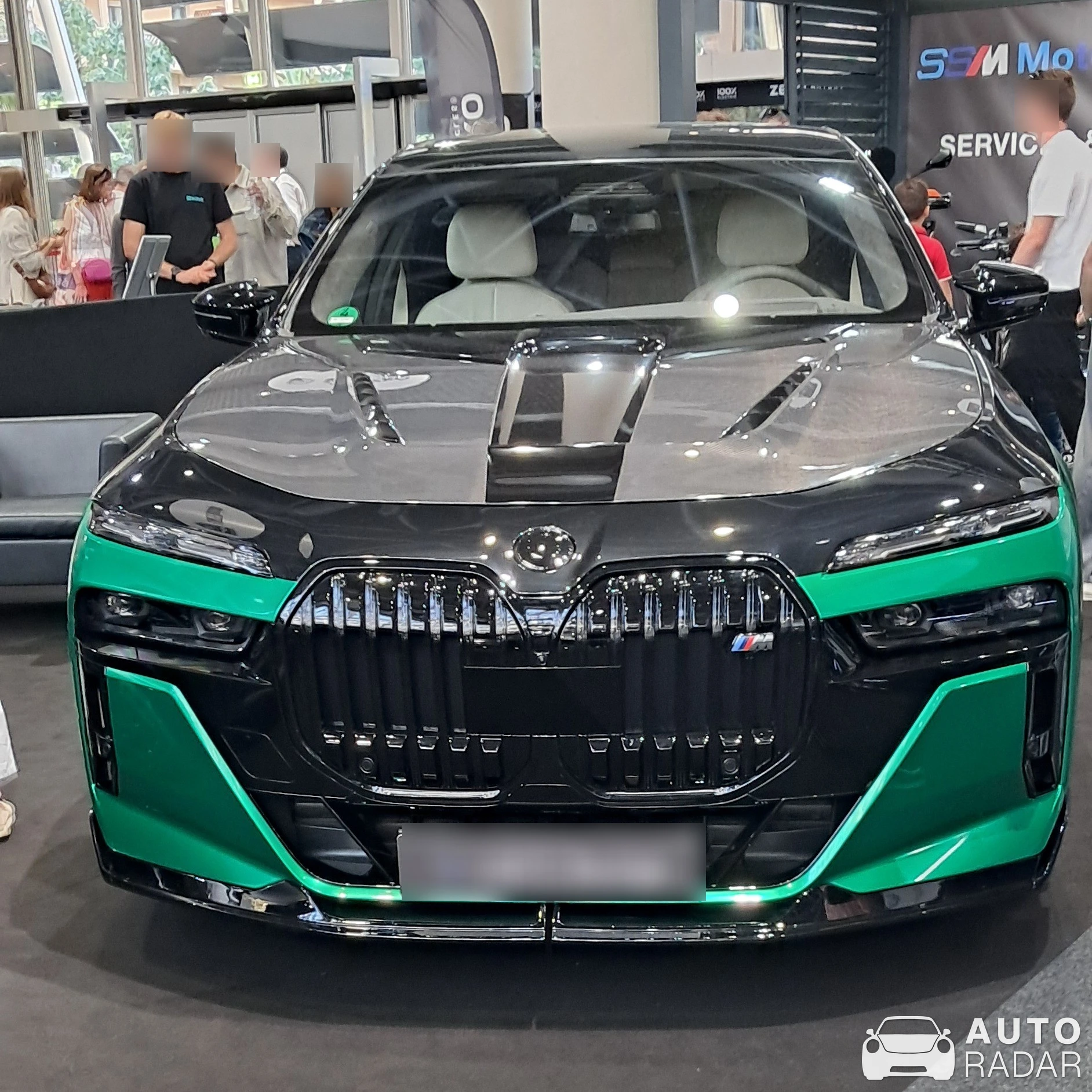 BMW M760i xDrive spotted in Monaco