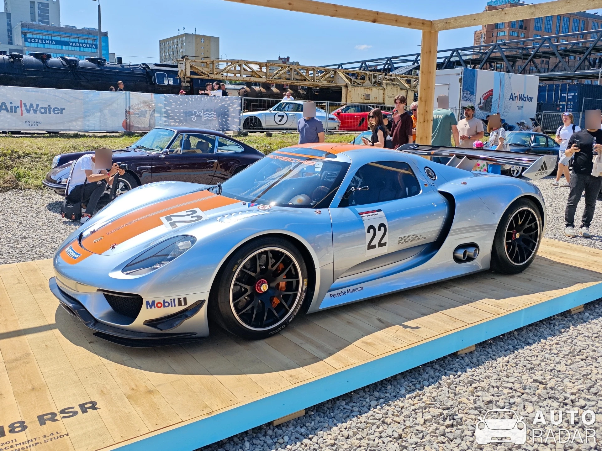 Porsche 918 RSR spotted in Warszawa