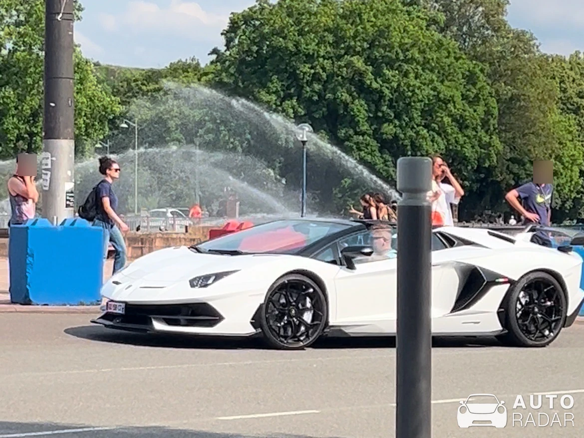 Lamborghini Aventador LP750-4 SuperVeloce Roadster spotted in Belfort, France