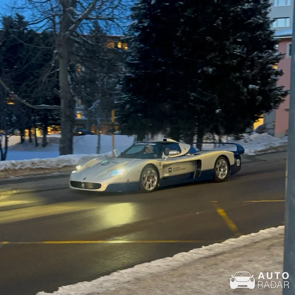 Maserati MC12 spotted in Sankt Moritz, Svizzera