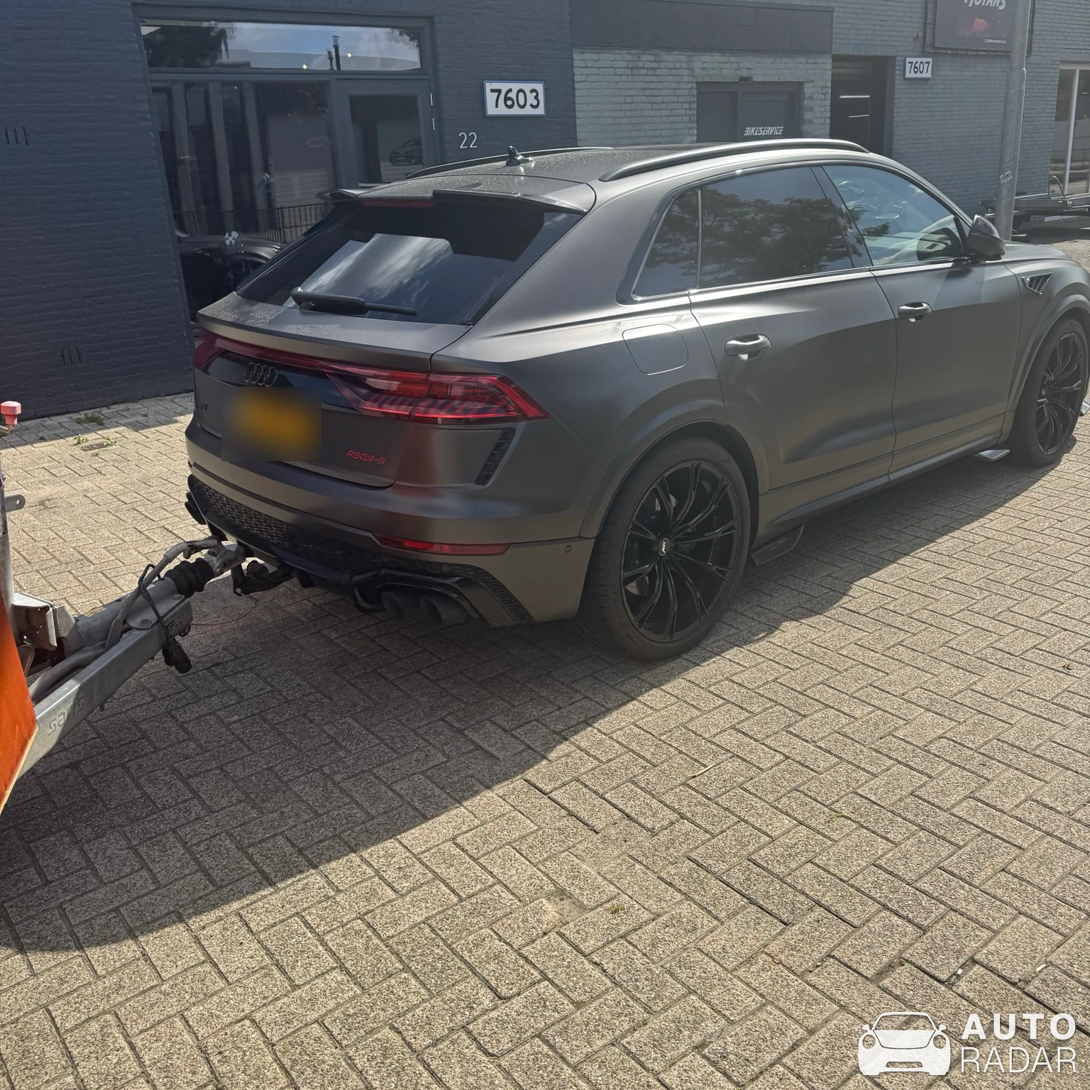 Audi ABT RS Q8-S spotted in Eindhoven