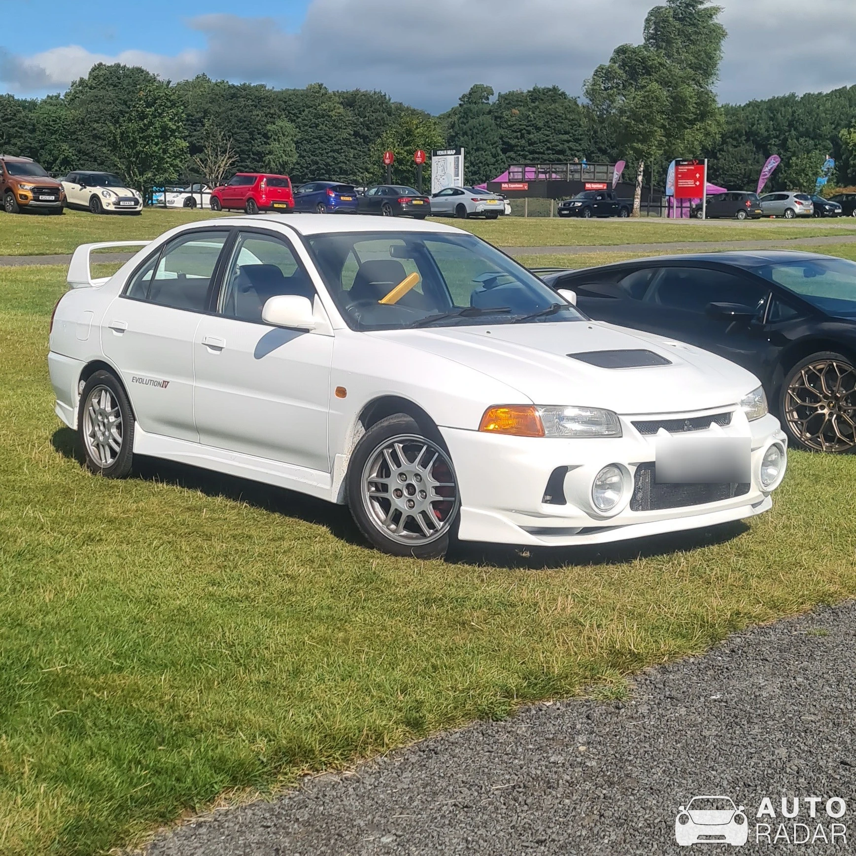 Mitsubishi Lancer Evolution IV spotted in Tarporley