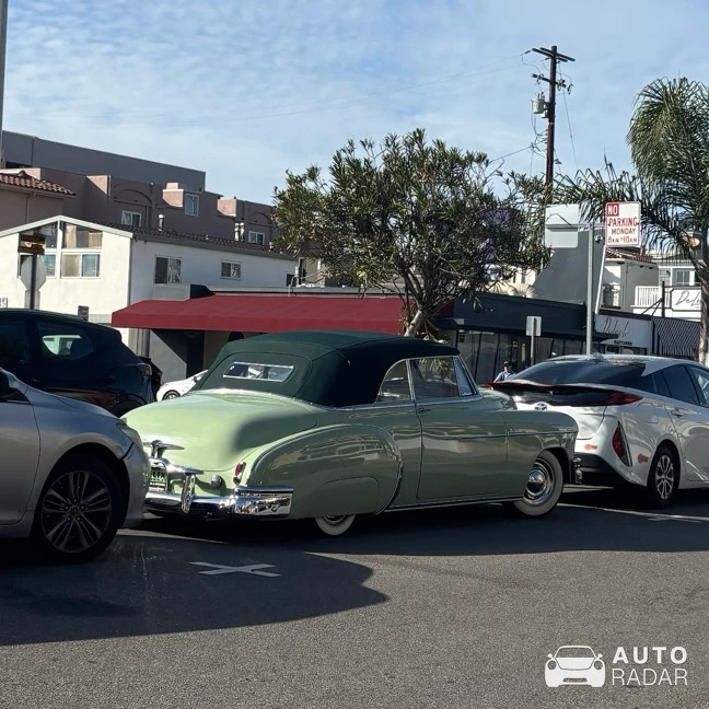 Chevrolet Styleline Deluxe Convertible spotted in Hermosa Beach