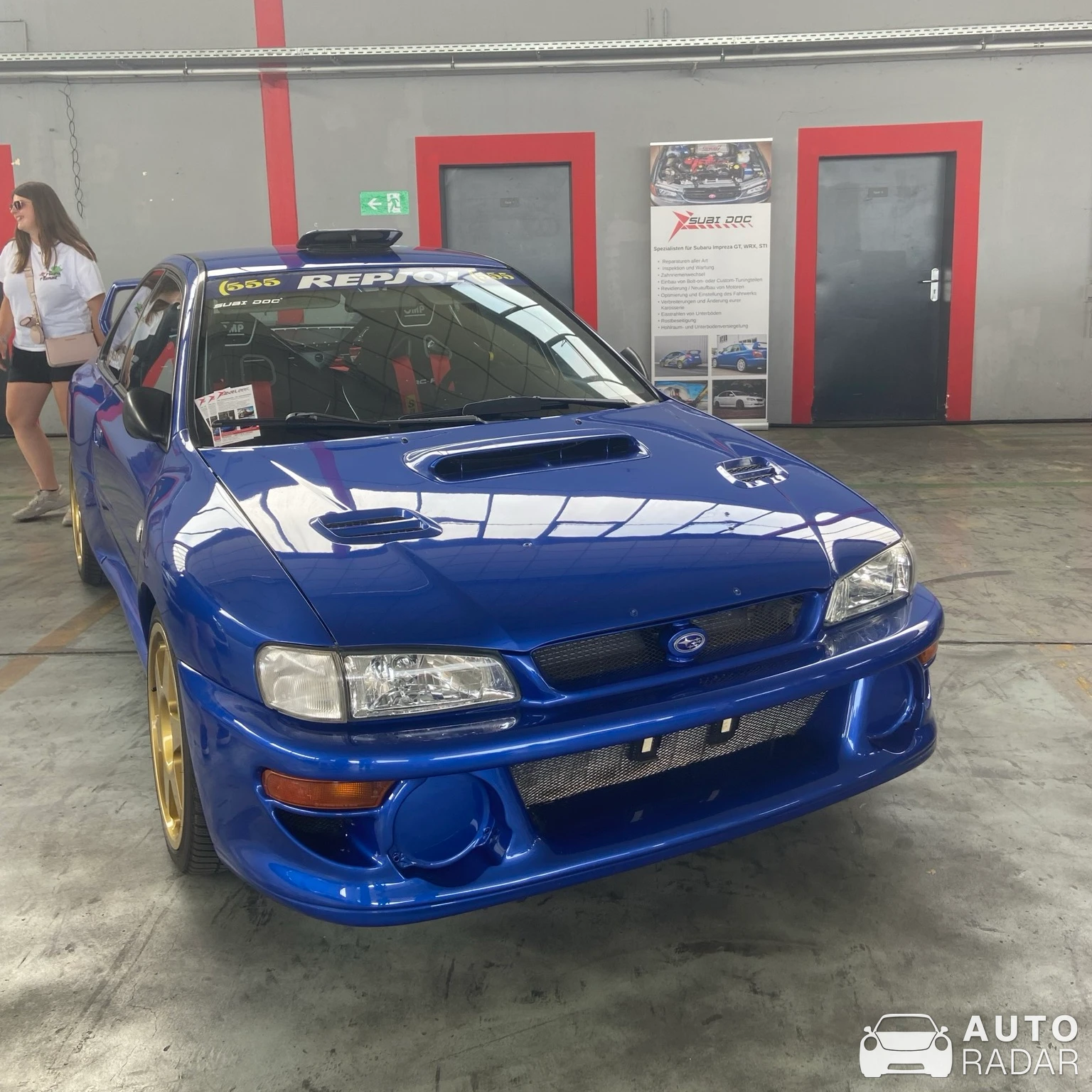 Subaru Impreza 22B STI spotted in Mendig