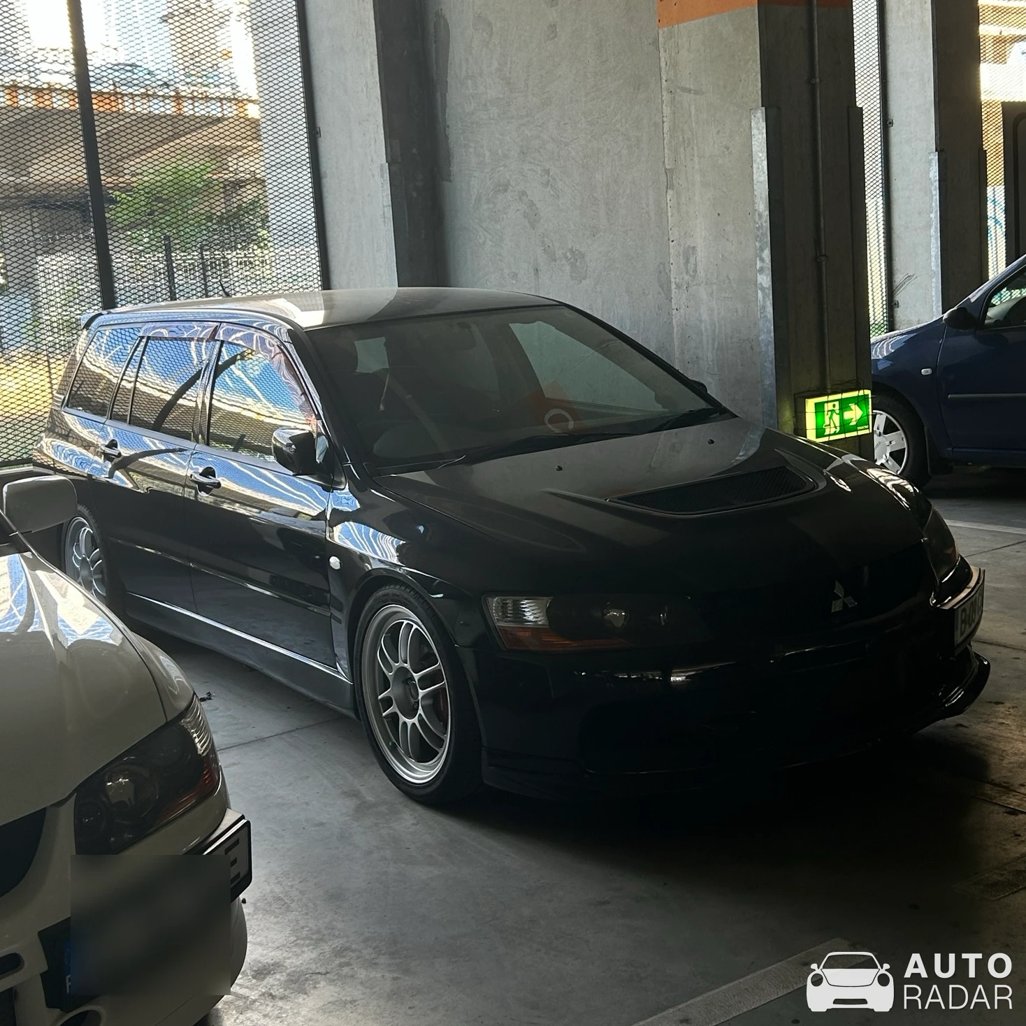 Mitsubishi Lancer Evolution IX Wagon MR spotted in București