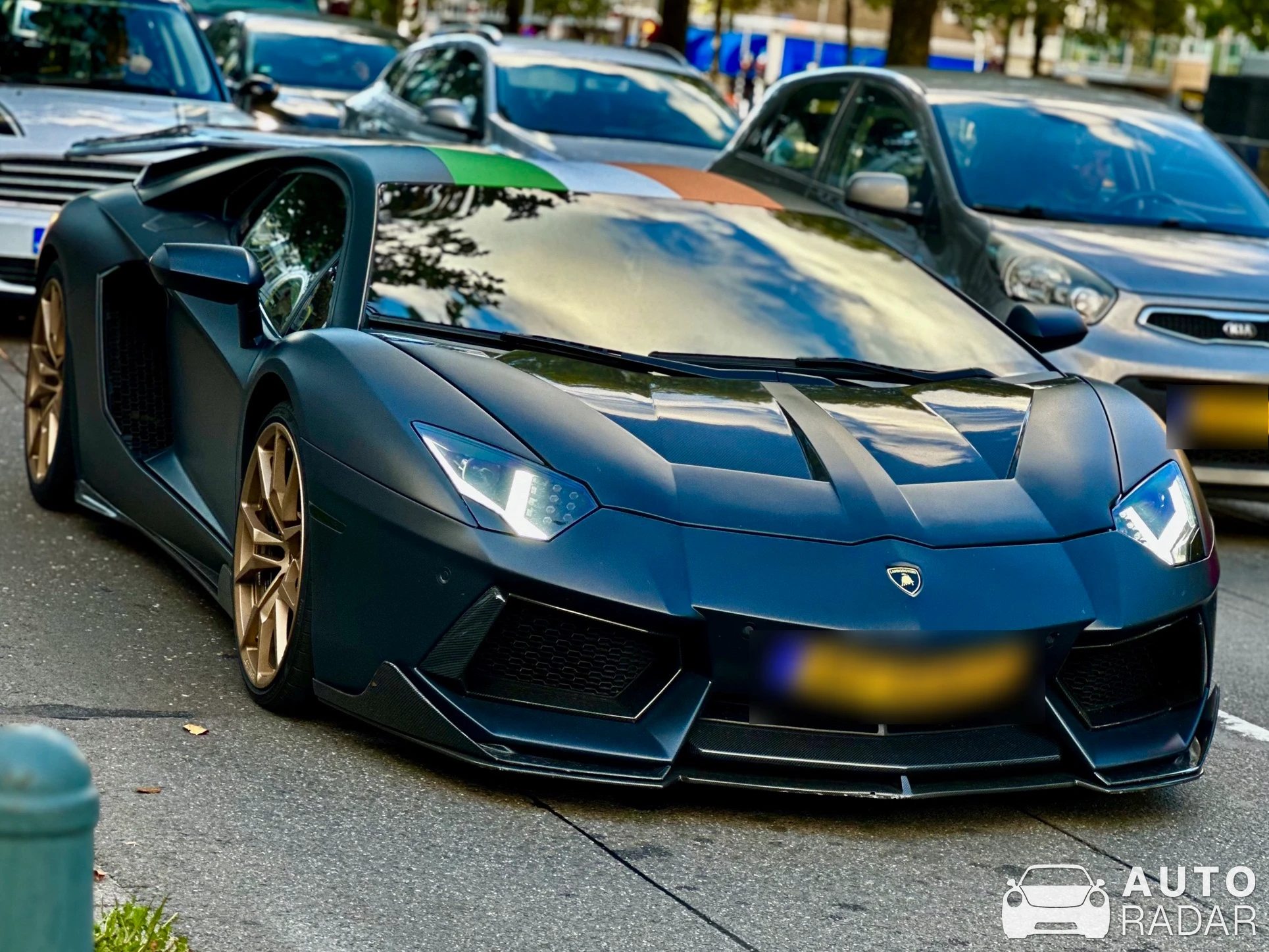 Lamborghini Aventador LP700-4 Roadster Vorsteiner V spotted in Rotterdam