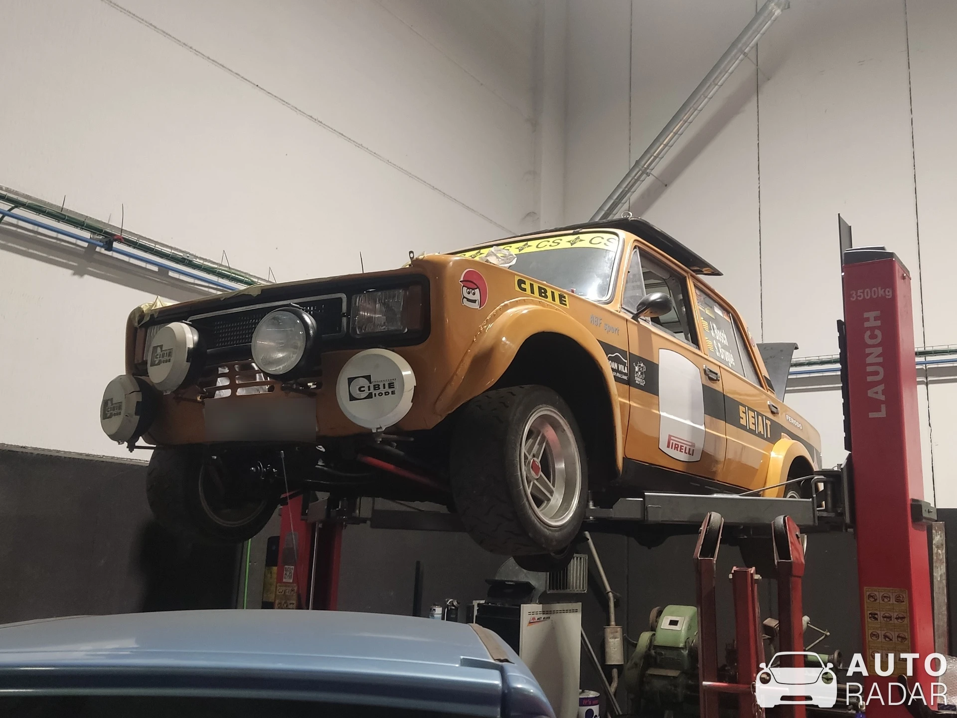 SEAT 124 spotted in Maçanet de la Selva, Spain