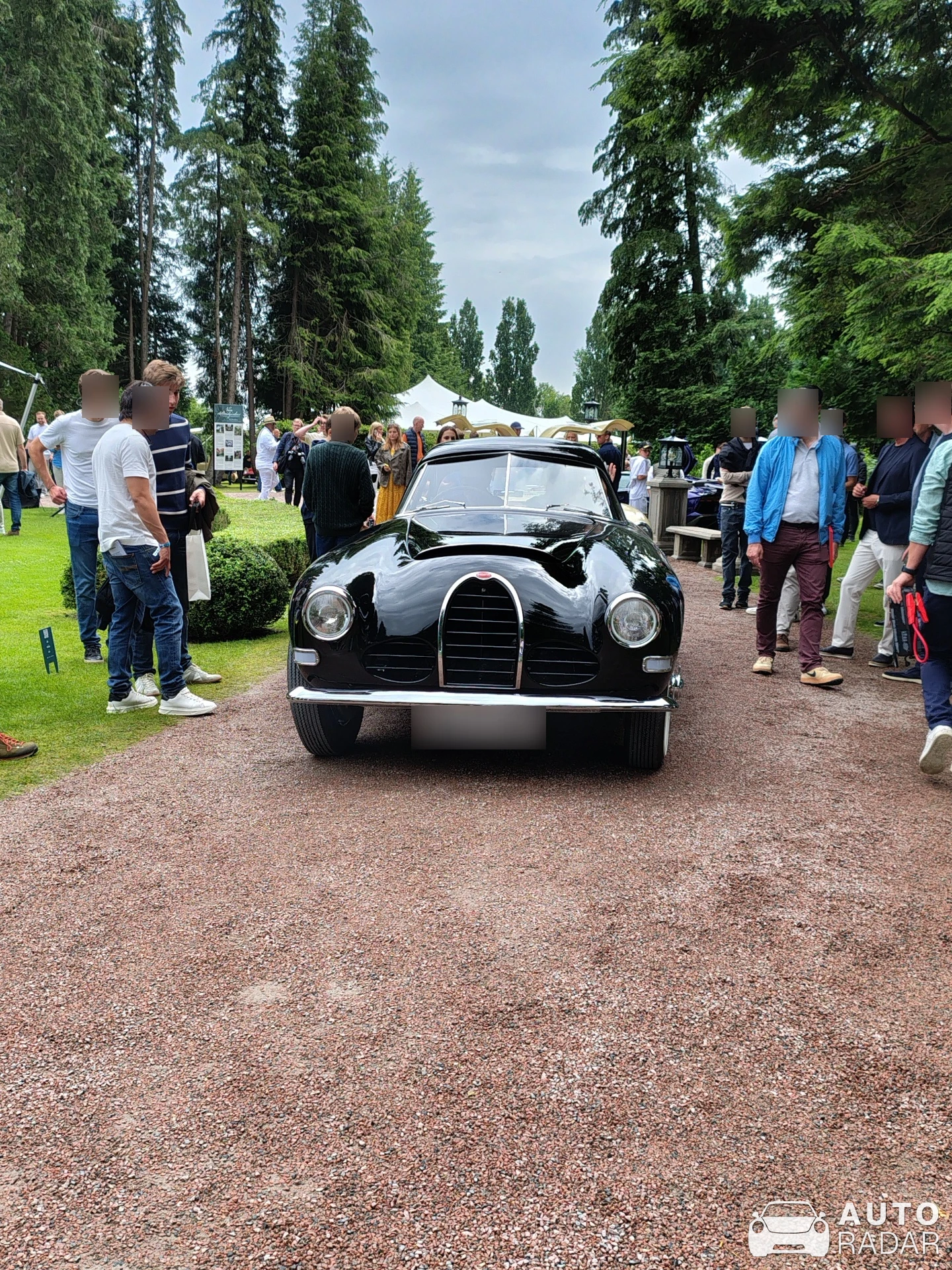 Bugatti Type 101 C Antem Coupe spotted in Båstad
