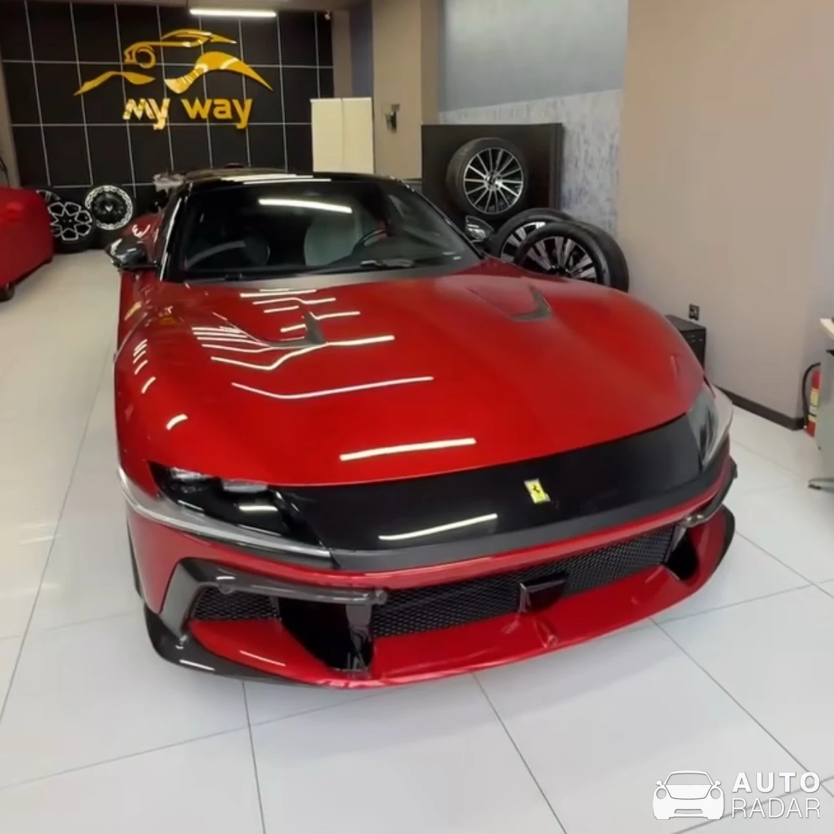 Ferrari 12Cilindri spotted in Tashkent