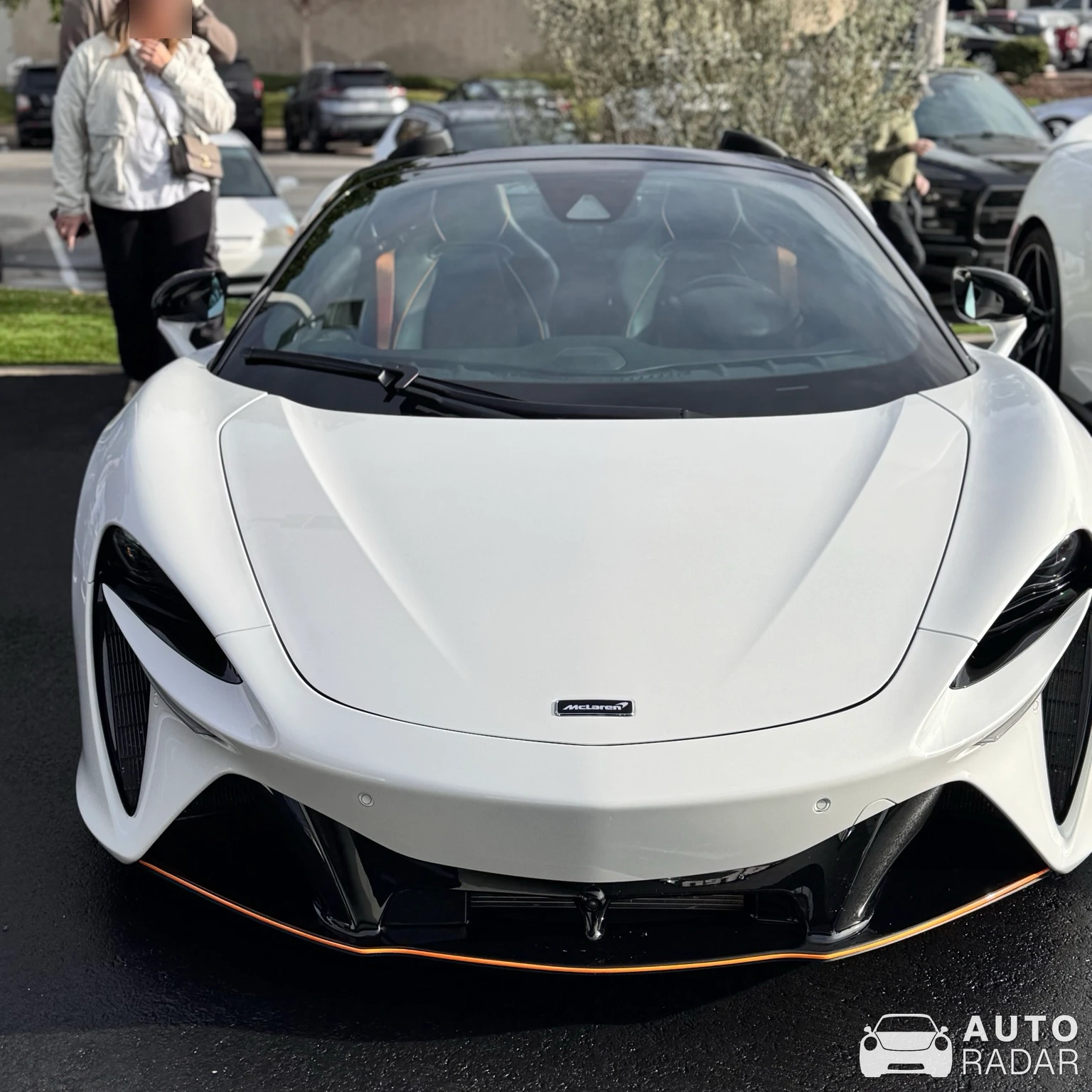 McLaren Artura Spider spotted in Irvine, United States