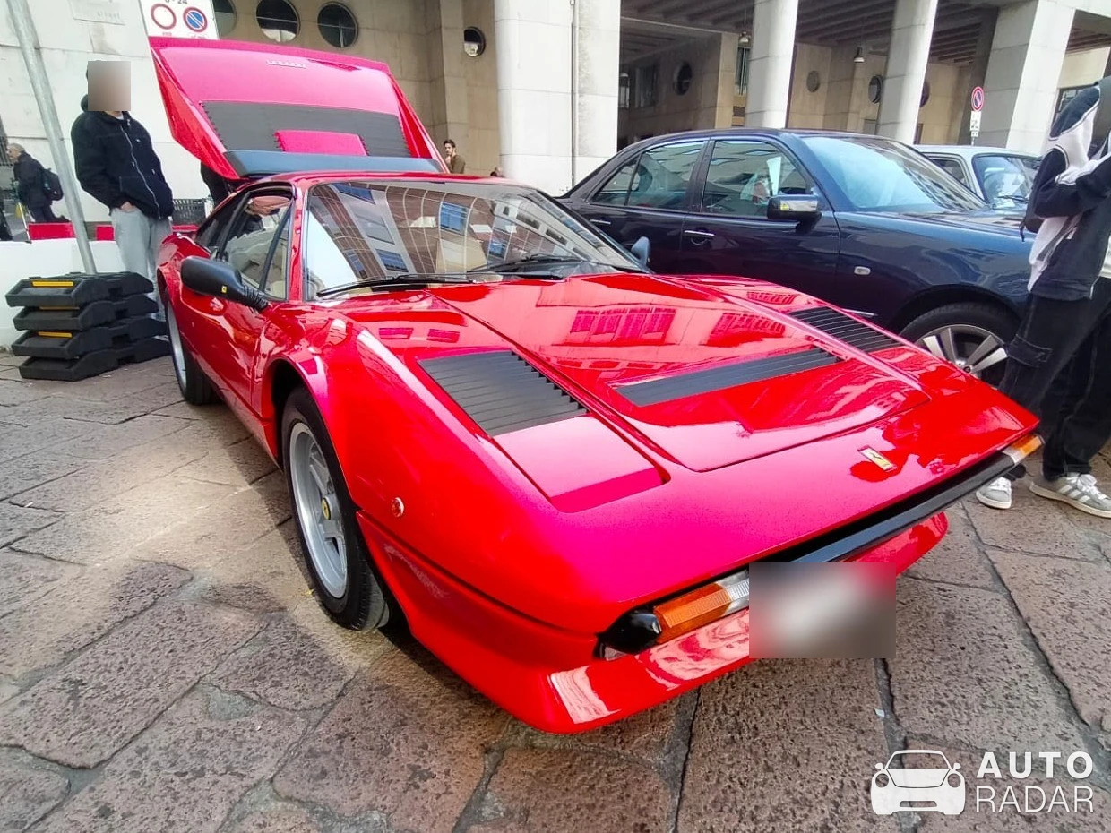 Ferrari 208 GTB Turbo spotted in Milano, Italy