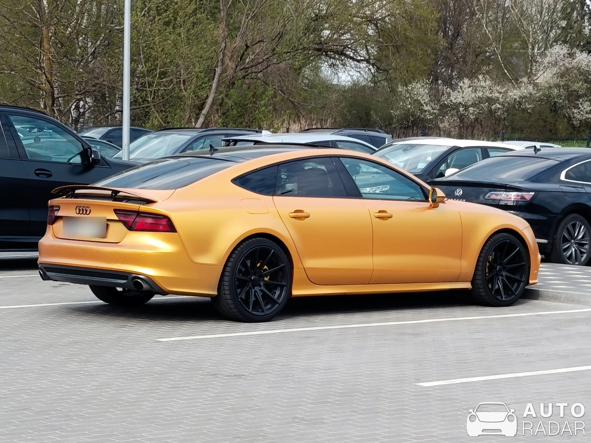 Audi A7 spotted in Riga