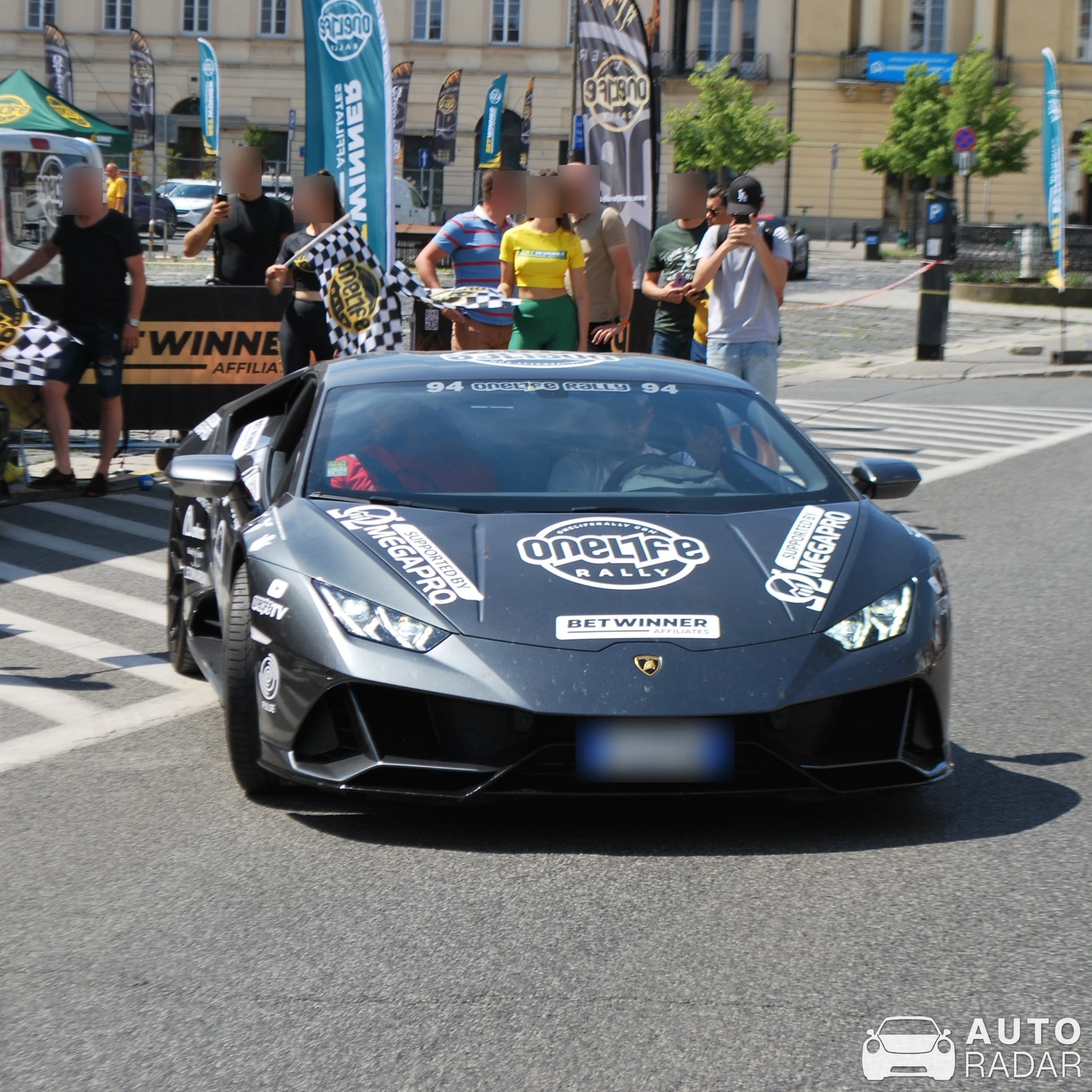 Lamborghini Huracán LP640-4 EVO spotted in Warszawa, Poland
