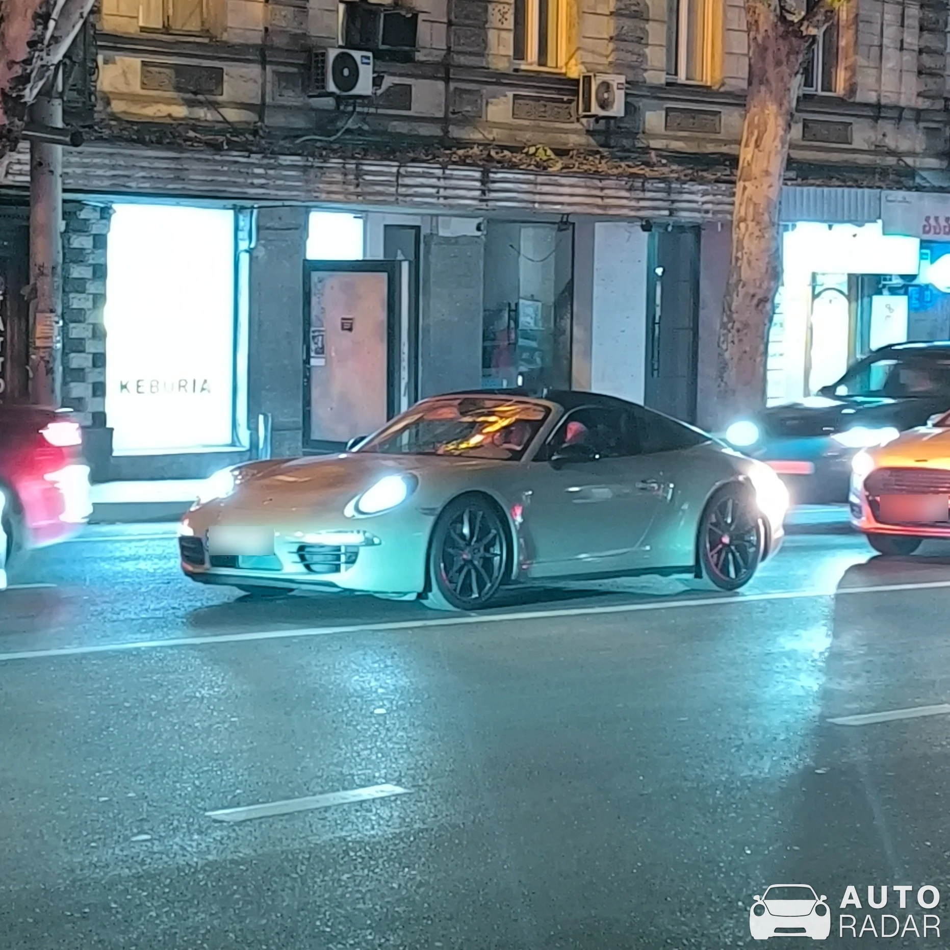 Porsche 991 Targa S MkI spotted in Tbilisi