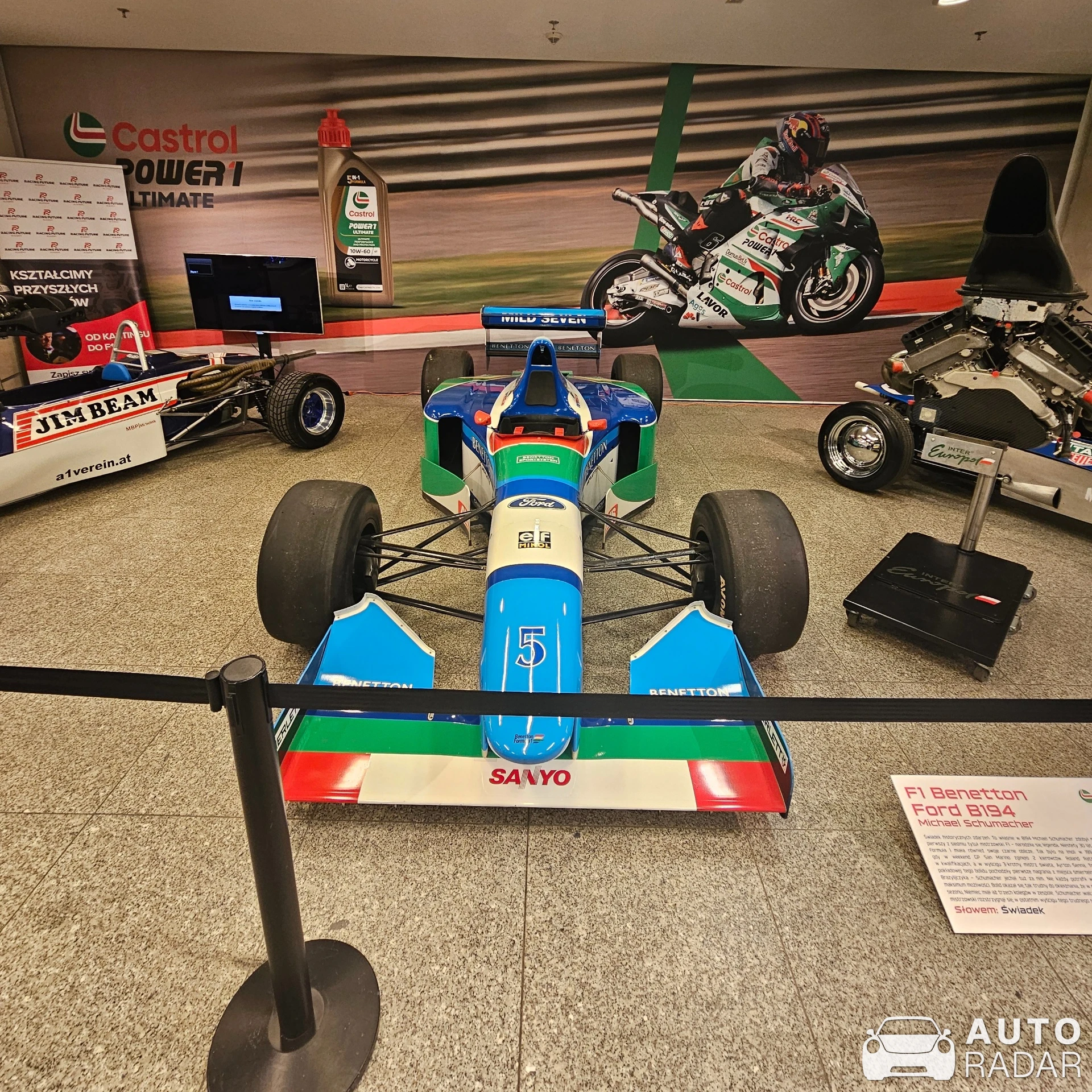 Benetton Ford B194 spotted in Warszawa