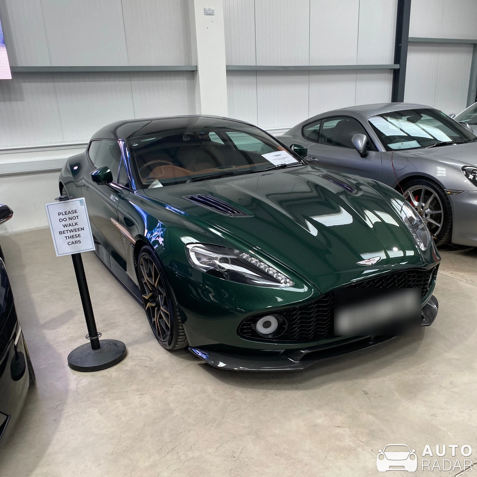 Aston Martin Vanquish Roadster Zagato spotted in Wiltshire, United Kingdom