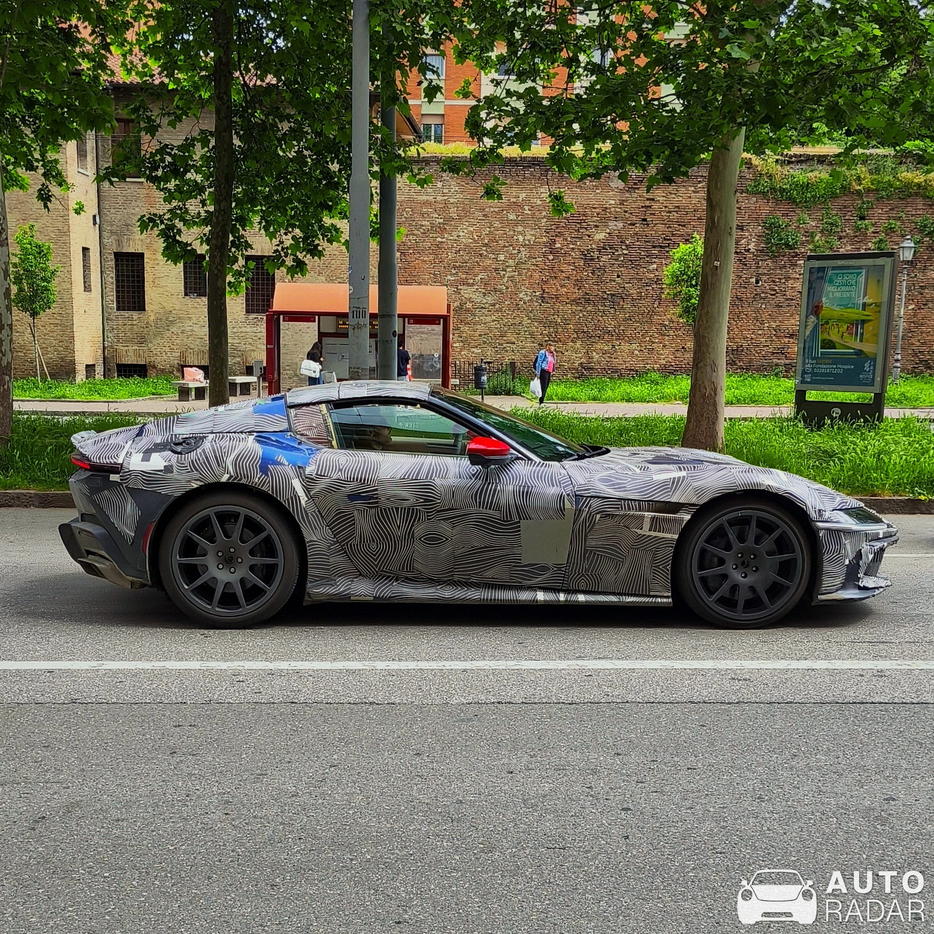 Ferrari 12Cilindri Spider Mule spotted in Bologna, Italia