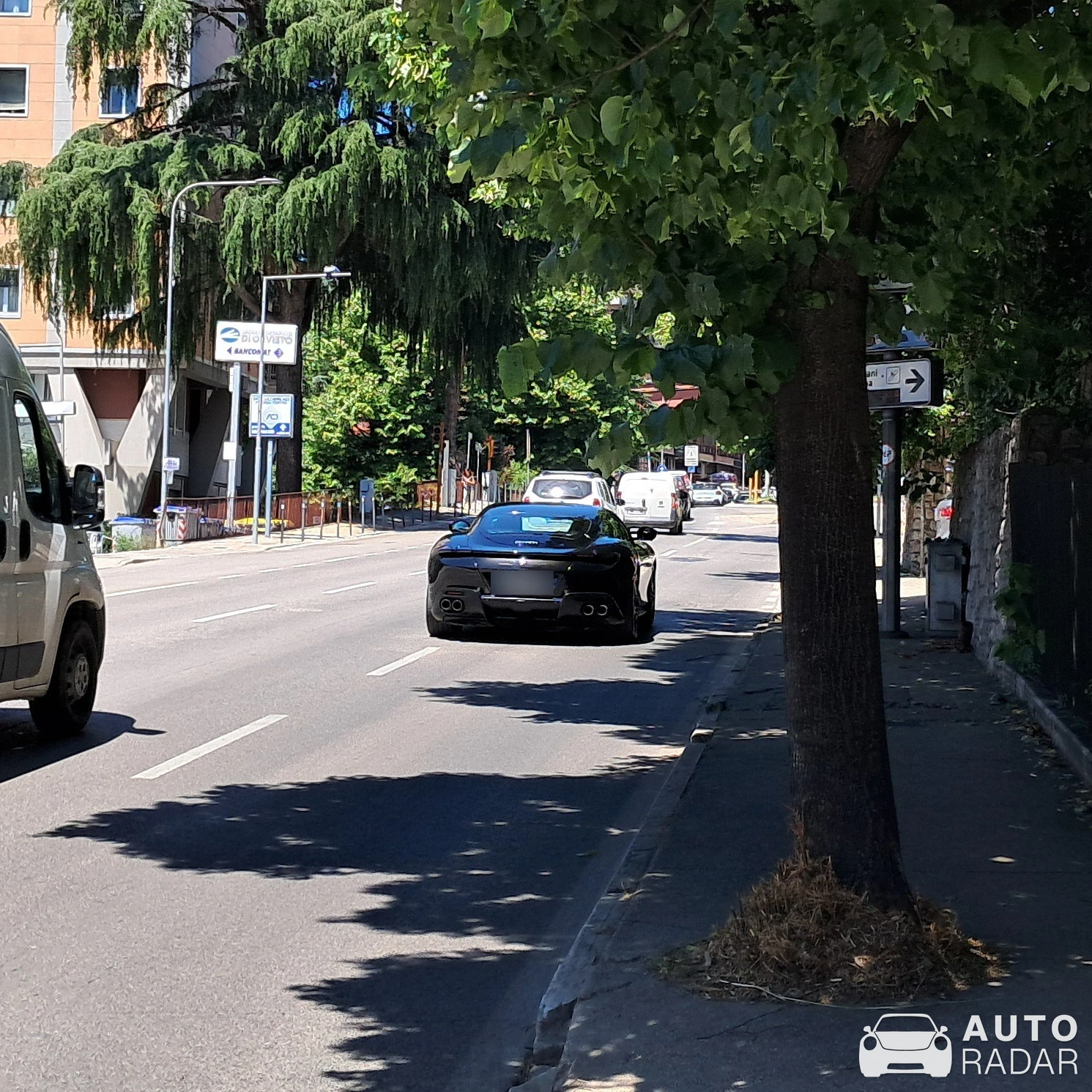 Ferrari Roma spotted in Perugia