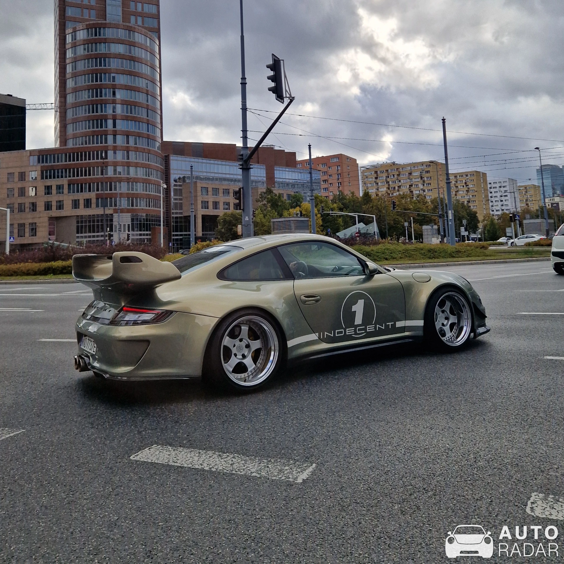 Porsche 997 Indecent 001 spotted in Warszawa