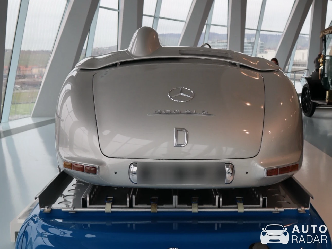 Mercedes-Benz 300SLR Rennsportwagen spotted in Stuttgart, Germany
