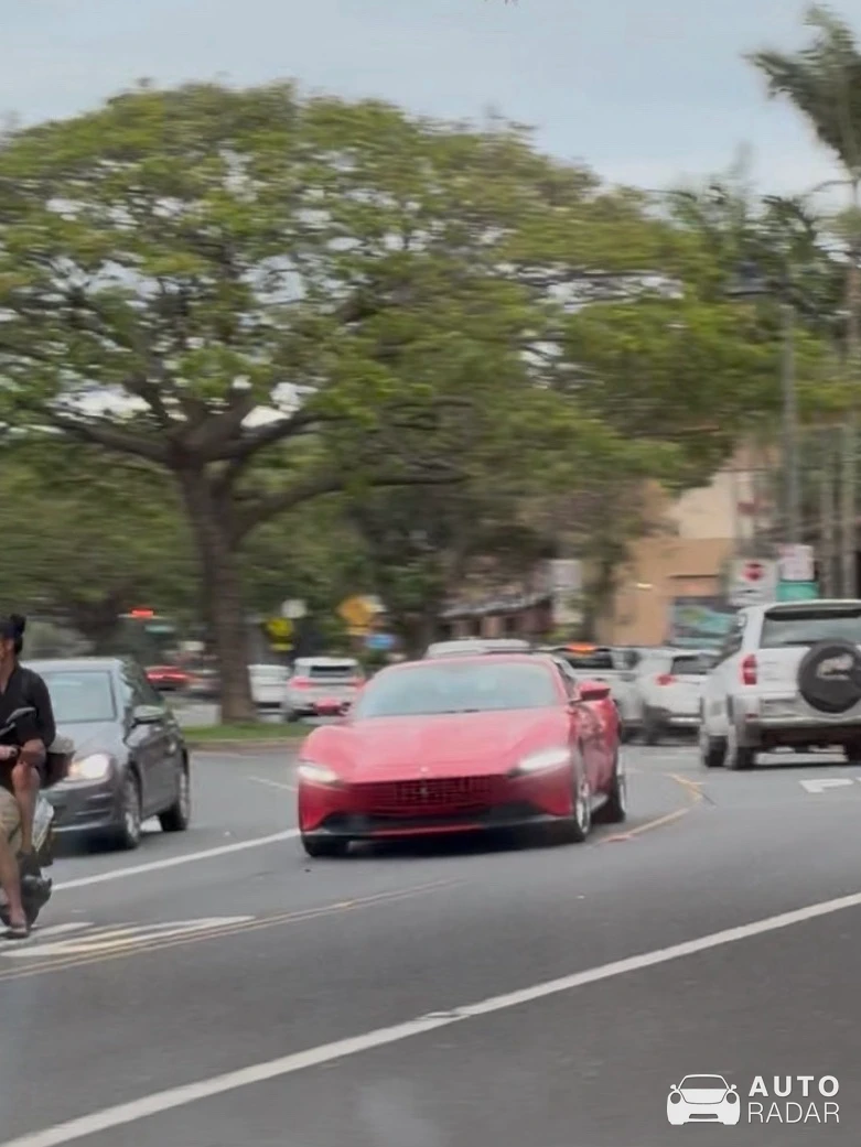 Ferrari Roma spotted in Honolulu