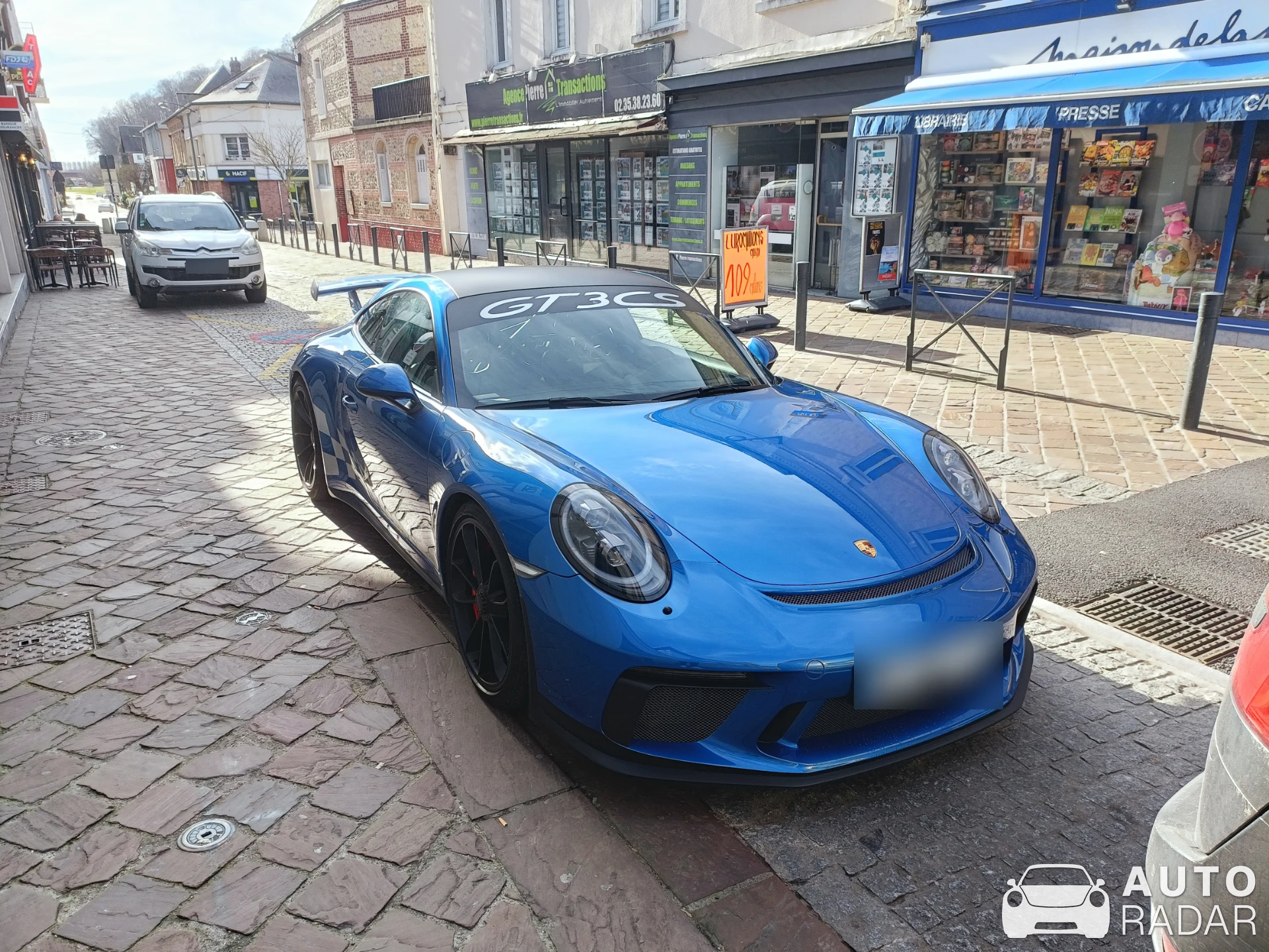 Porsche 991 GT3 MkII spotted in Lillebonne, France