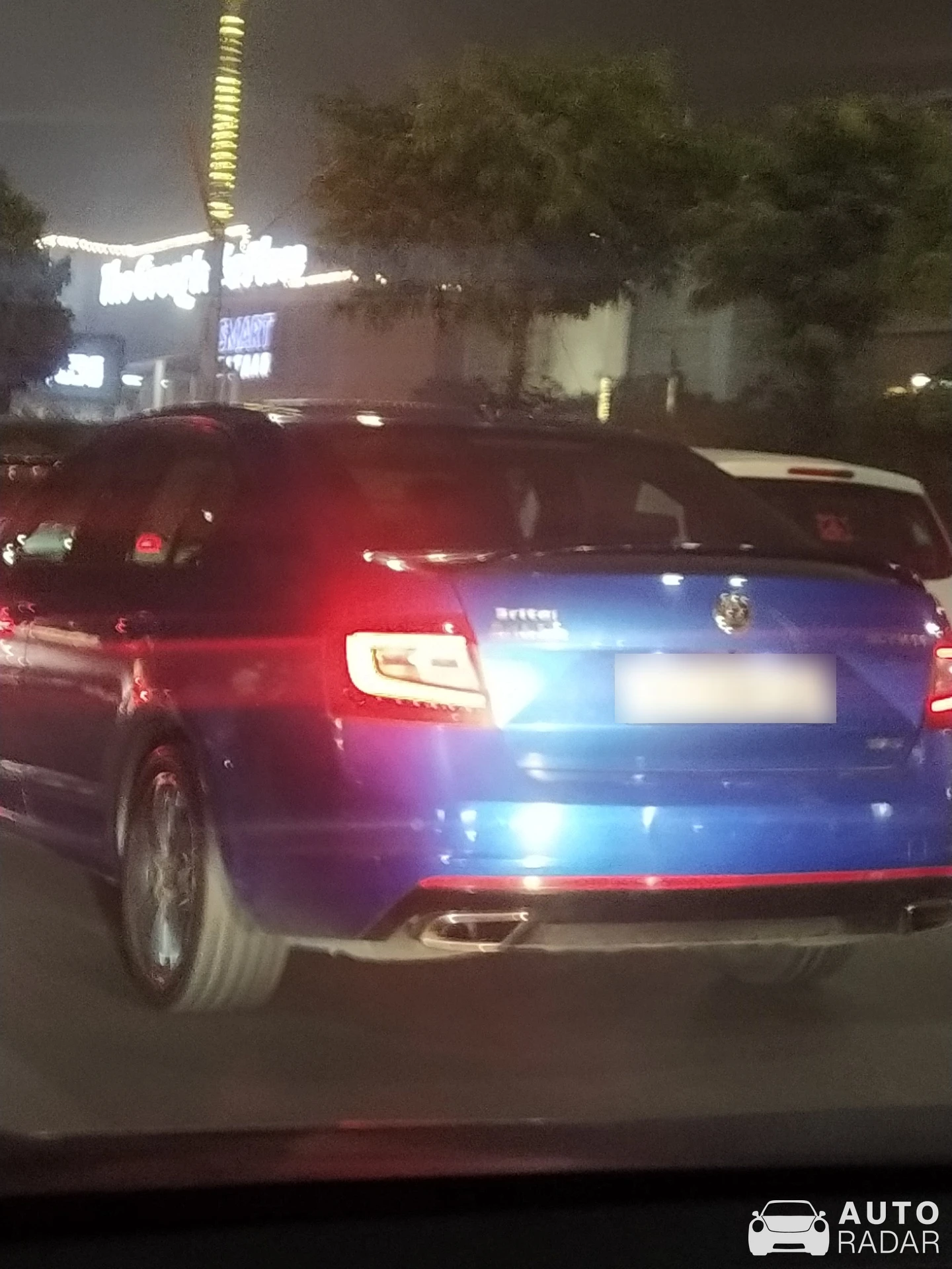 Škoda Octavia RS spotted in Noida, India