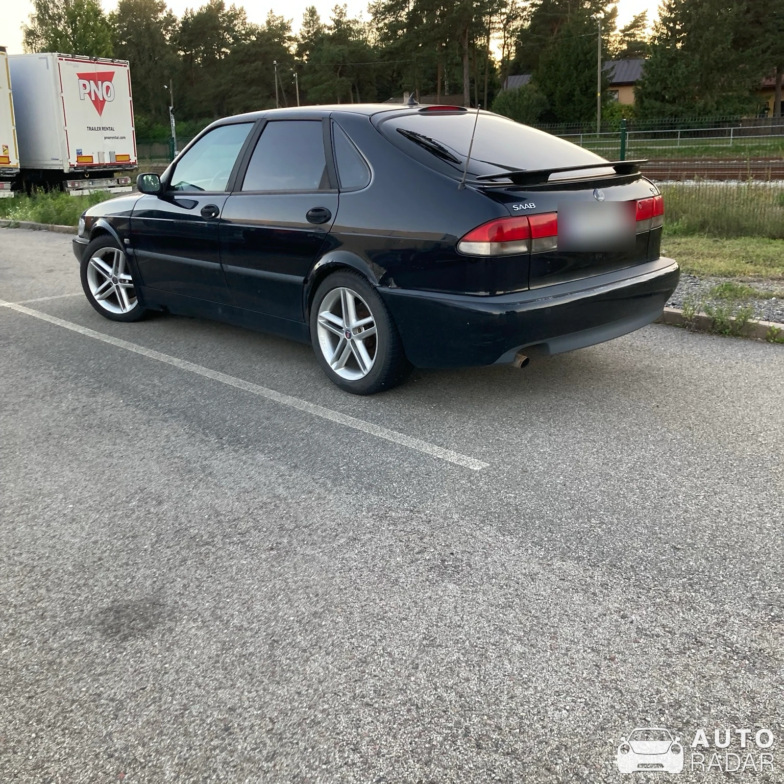 Saab 9-5 Aero SportCombi spotted in Tallinn