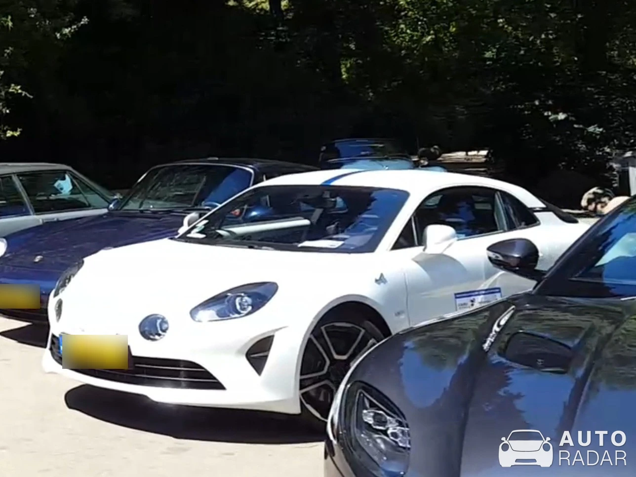 Alpine A110 Pure spotted in Rotterdam